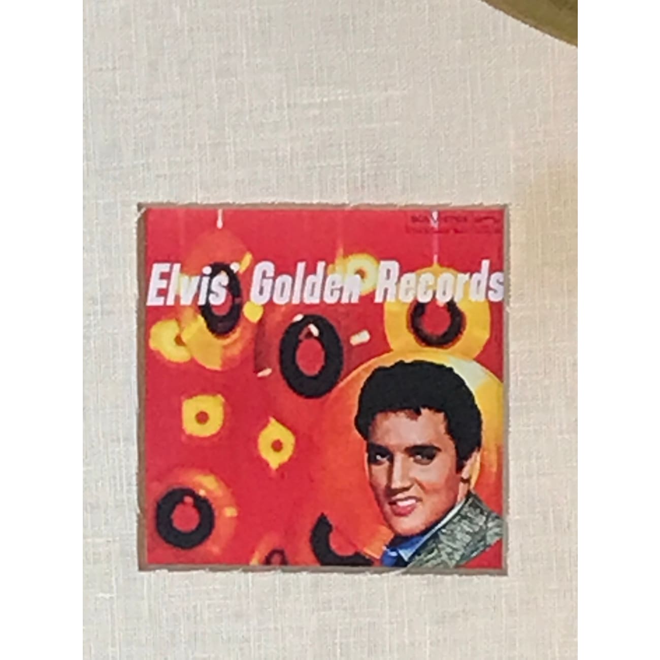 Elvis Presley Golden Records RIAA Gold Album Award - Rare Collectible for Music Fans & Memorabilia Collectors - Perfect for Display in Home, Office, or Music Studio