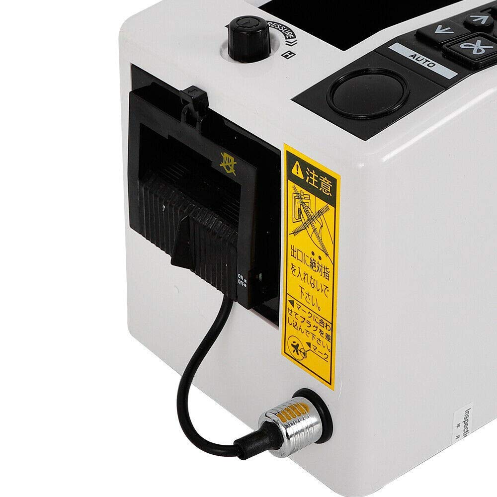 Automatic Tape Cutting Machine - 7-50mm Electric Tape Dispenser, Self-Adhesive Tape Cutter for Packaging, Labeling & Crafting - Perfect for Shipping, Office & DIY Projects