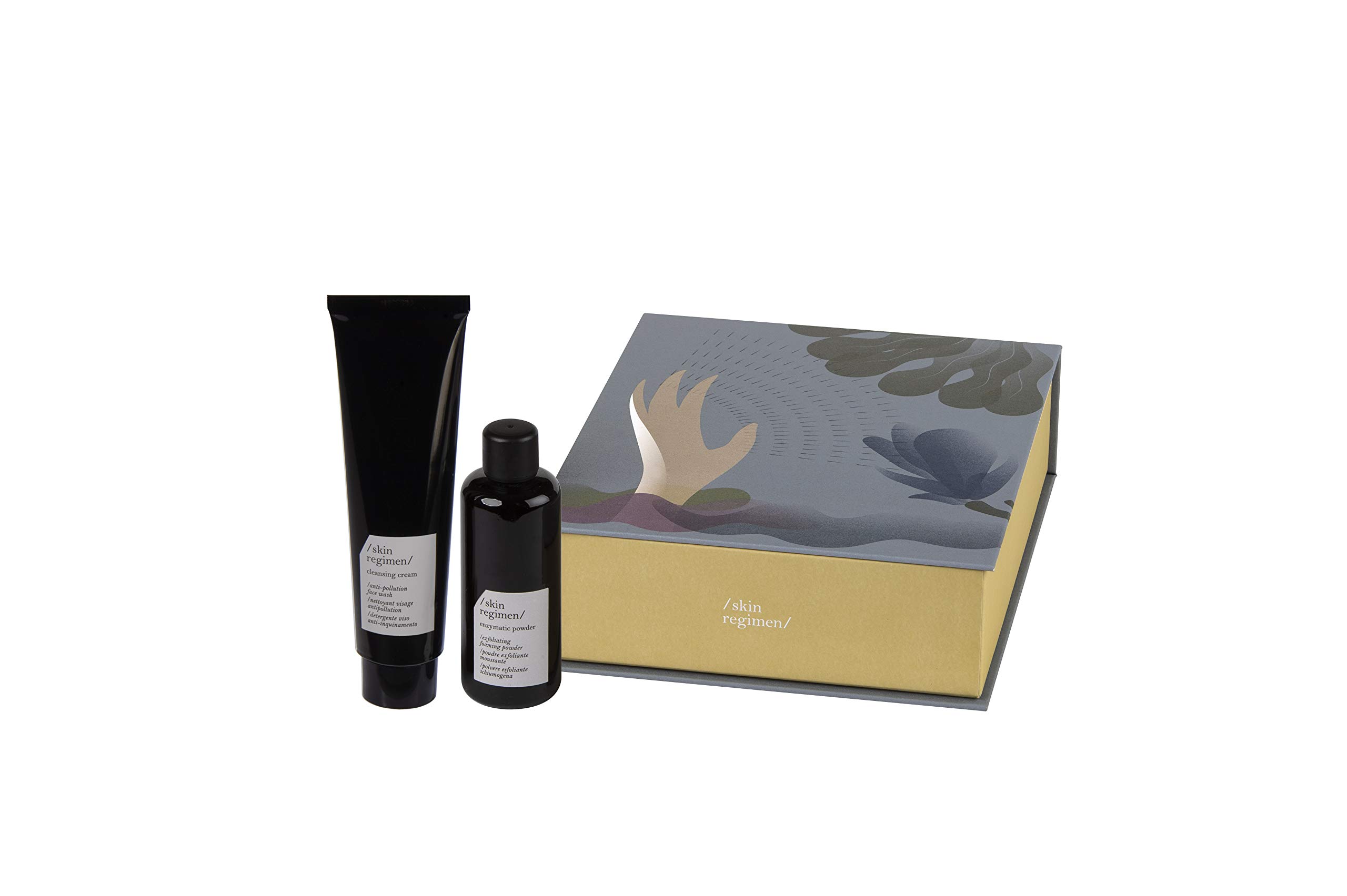 Skin Regimen Cleansing Essentials Gift Set - Complete Skincare Routine for Daily Face Wash & Makeup Removal | Perfect for Travel, Spa Days & Self-Care Gifts