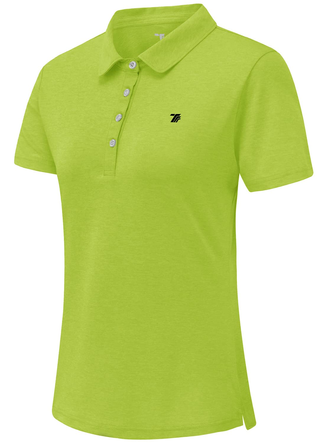 Gopune Women's Golf Polo Shirt - Lightweight Quick Dry Moisture Wicking Button Down Short Sleeve Top for Golf, Tennis & Outdoor Sports - Perfect for Summer Practice & Club Wear
