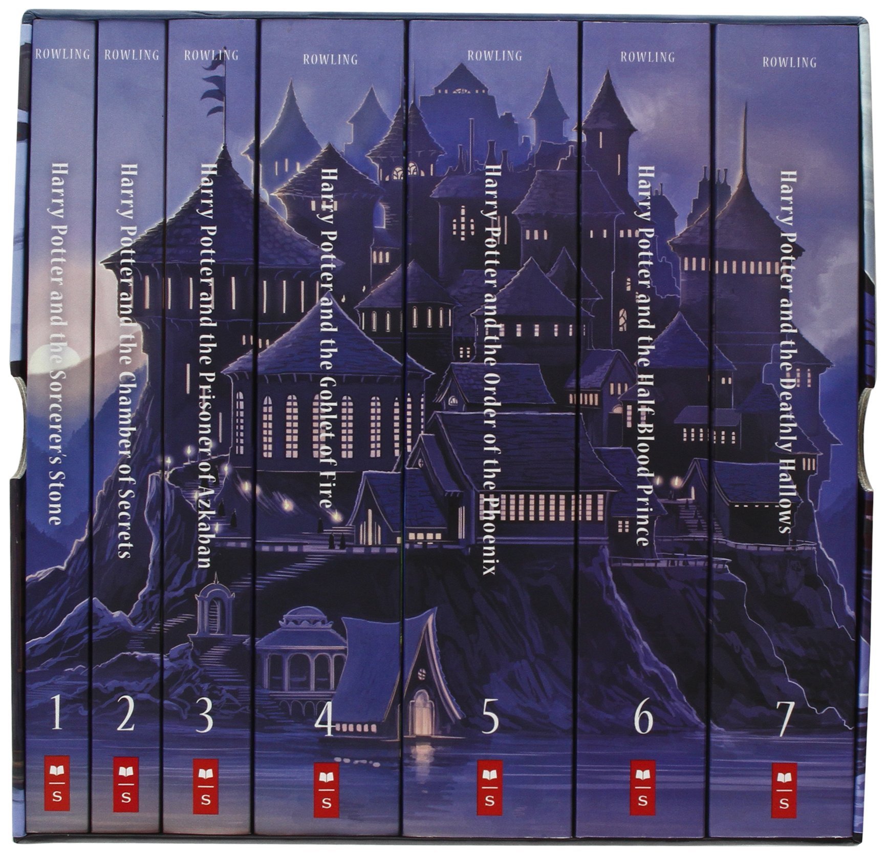 Harry Potter Complete Book Series Special Edition Boxed Set (7 Paperback Books) by J.K. Rowling - 2018 Collector's Edition | Perfect for Potterheads, Book Collectors & Fantasy Readers