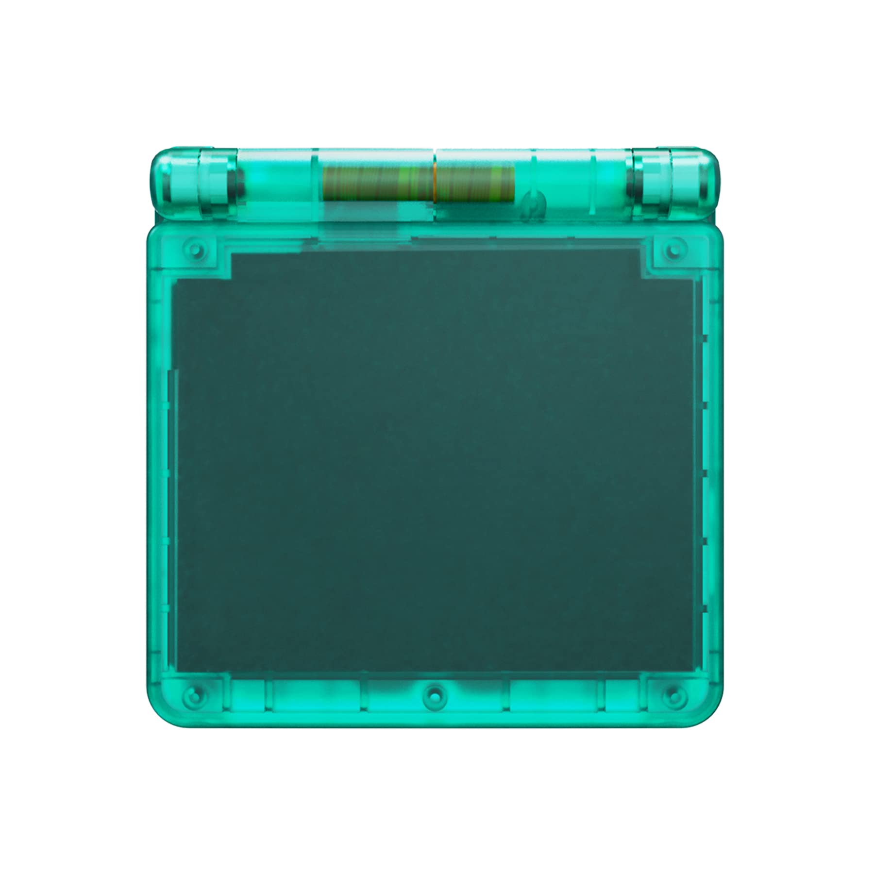 eXtremeRate Emerald Green Replacement Shell for Gameboy Advance SP GBA SP - Compatible with IPS & Standard LCD Screens - DIY Custom Housing Case - Perfect for Gaming Enthusiasts & Retro Console Modding (Console Not Included)
