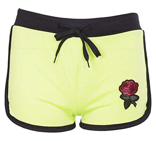 Rose Print- Lime