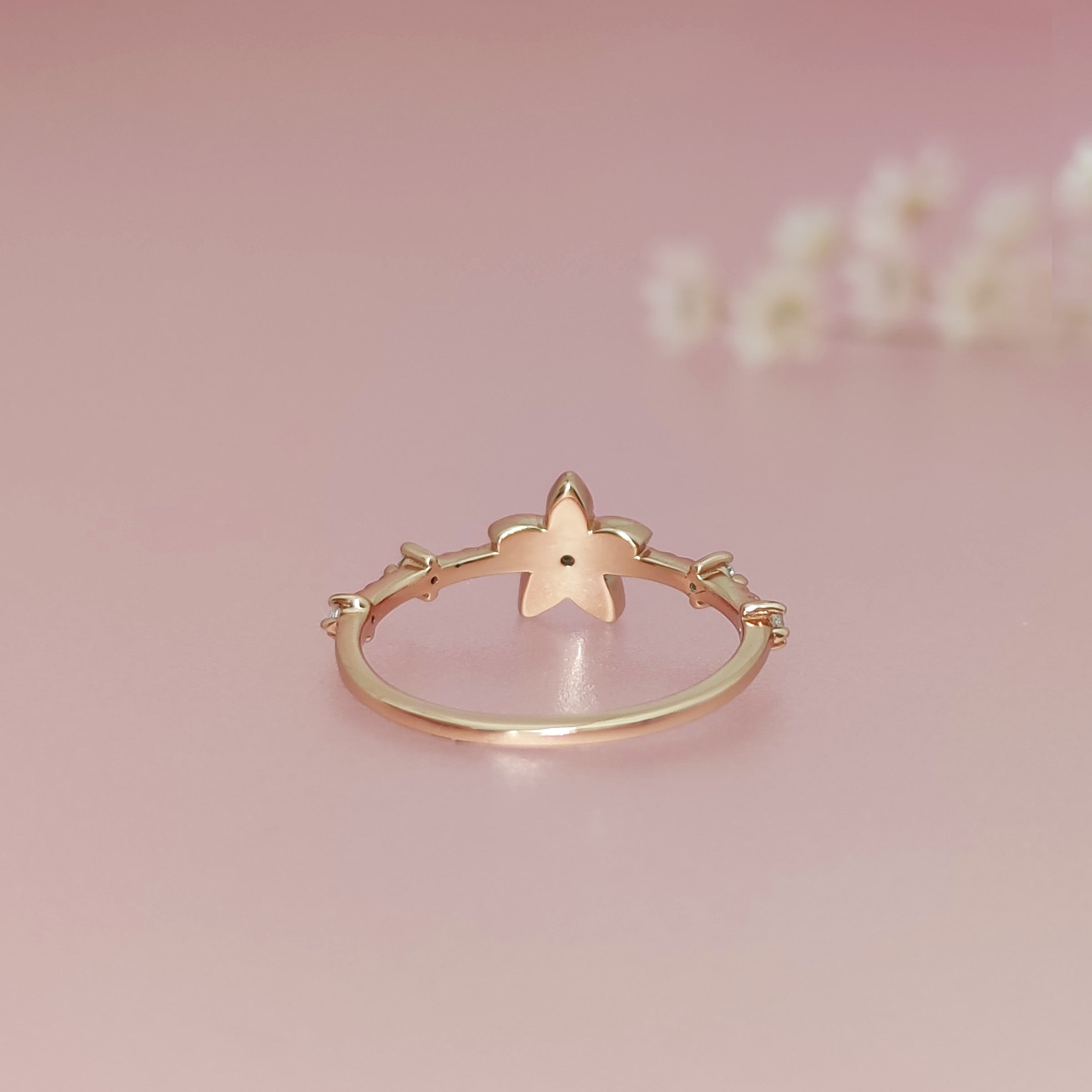 Milk Blossom Breast Milk Ring - Handmade Keepsake Jewelry for Moms - Perfect for Breastfeeding Moms & Baby Memory Gifts - Ideal for Mother's Day, Baby Showers & Postpartum Gifts