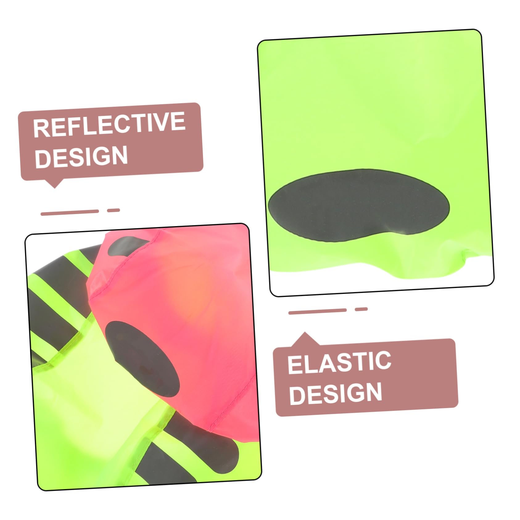 2 Pack CORHAD Reflective Bike Helmet Cover - Waterproof & Windproof Cycling Helmet Protector for Rainy Days & Night Riding Safety