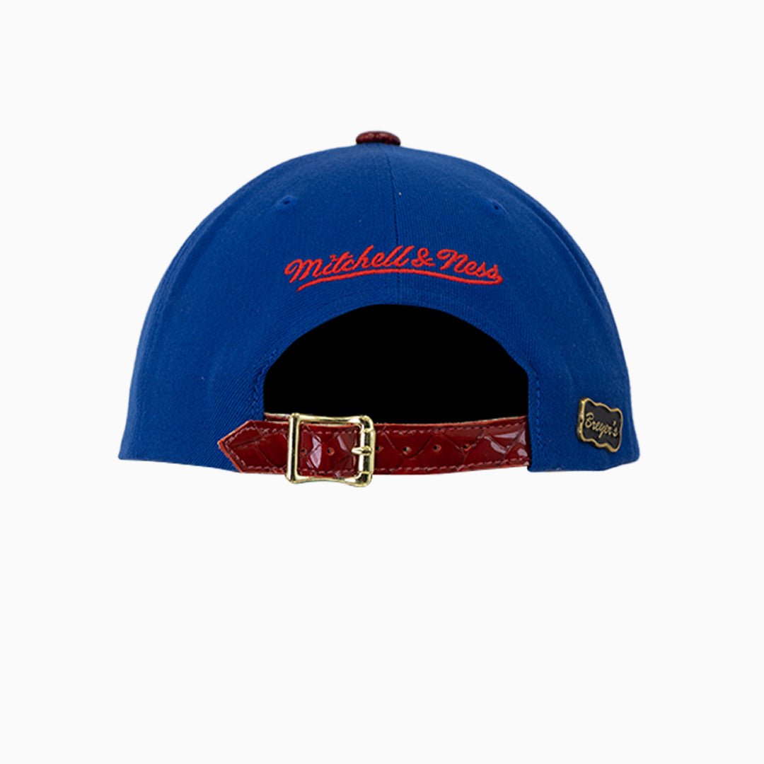Breyer's Buck 50 Denver Nuggets NBA Snapback Hat with Genuine Leather Visor - Perfect for Basketball Games, Streetwear Fashion & Sports Fans