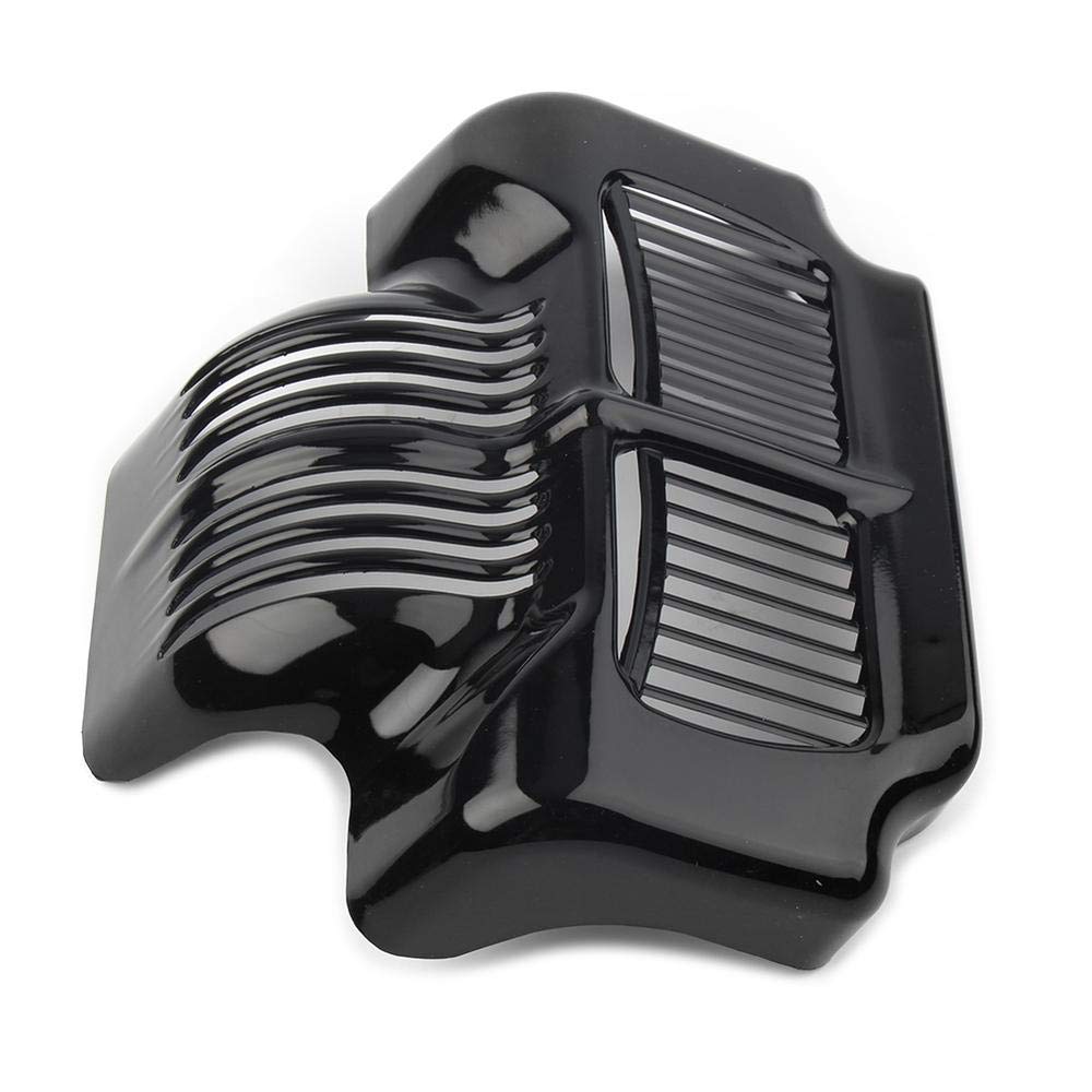 Premium Chrome Plated Motorcycle Oil Cooler Cover Guard for Harley Touring Electra Road Street Glide 2011-2016 - Durable Protection & Enhanced Style for Long Rides & Custom Bike Builds