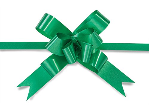 EMERALD 2 Inch Butterfly Pull Bows - PETITE Hair Bows 100% Polypropylene (3 Units, 100 Pack per Unit) - Perfect for Baby Girls Hair Accessories, Party Favors & Gift Wrapping