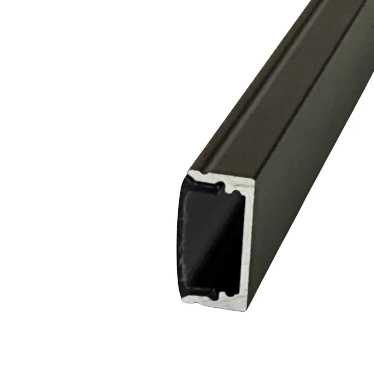 8 ft Aluminum LED Strip Light Channel - 10 Pack BN252 Rectangular Surface Mount for 0.43