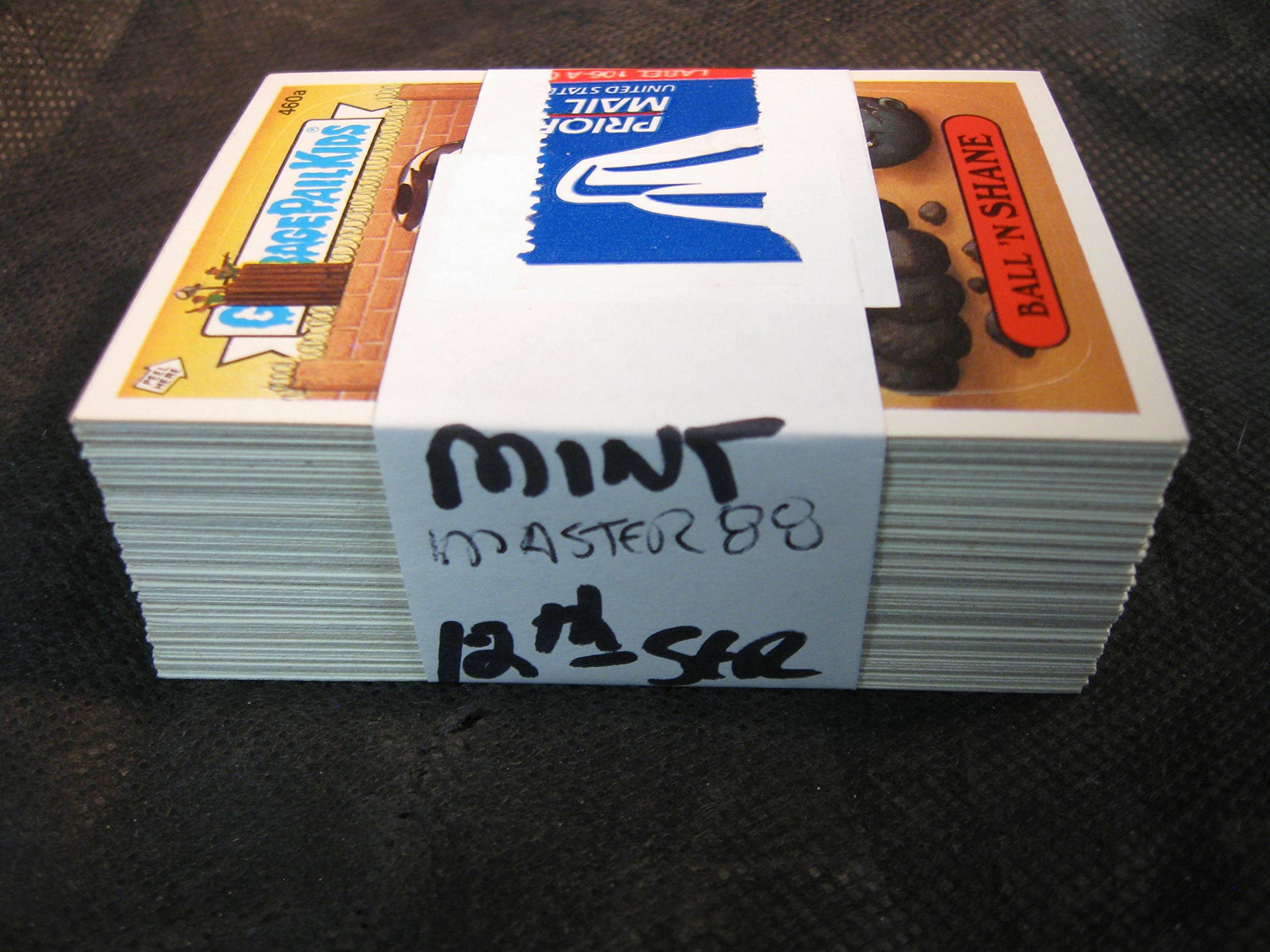 1987 Garbage Pail Kids Series 12 Complete Trading Card Set - Vintage Collectible for Card Enthusiasts & 80s Nostalgia Fans