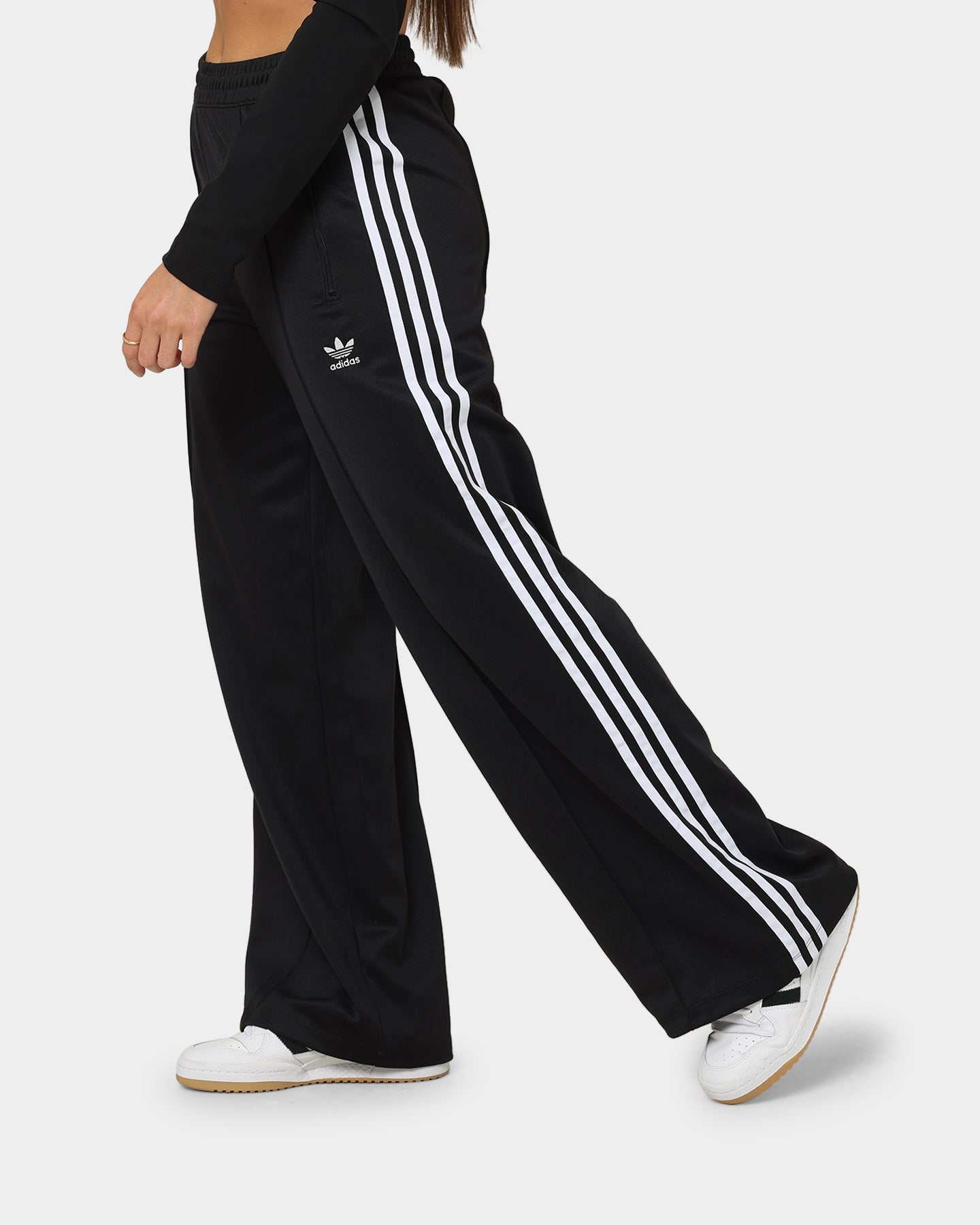Adidas Women's Adicolour Classics Track Pants - Black Athletic Joggers for Running, Gym & Casual Wear