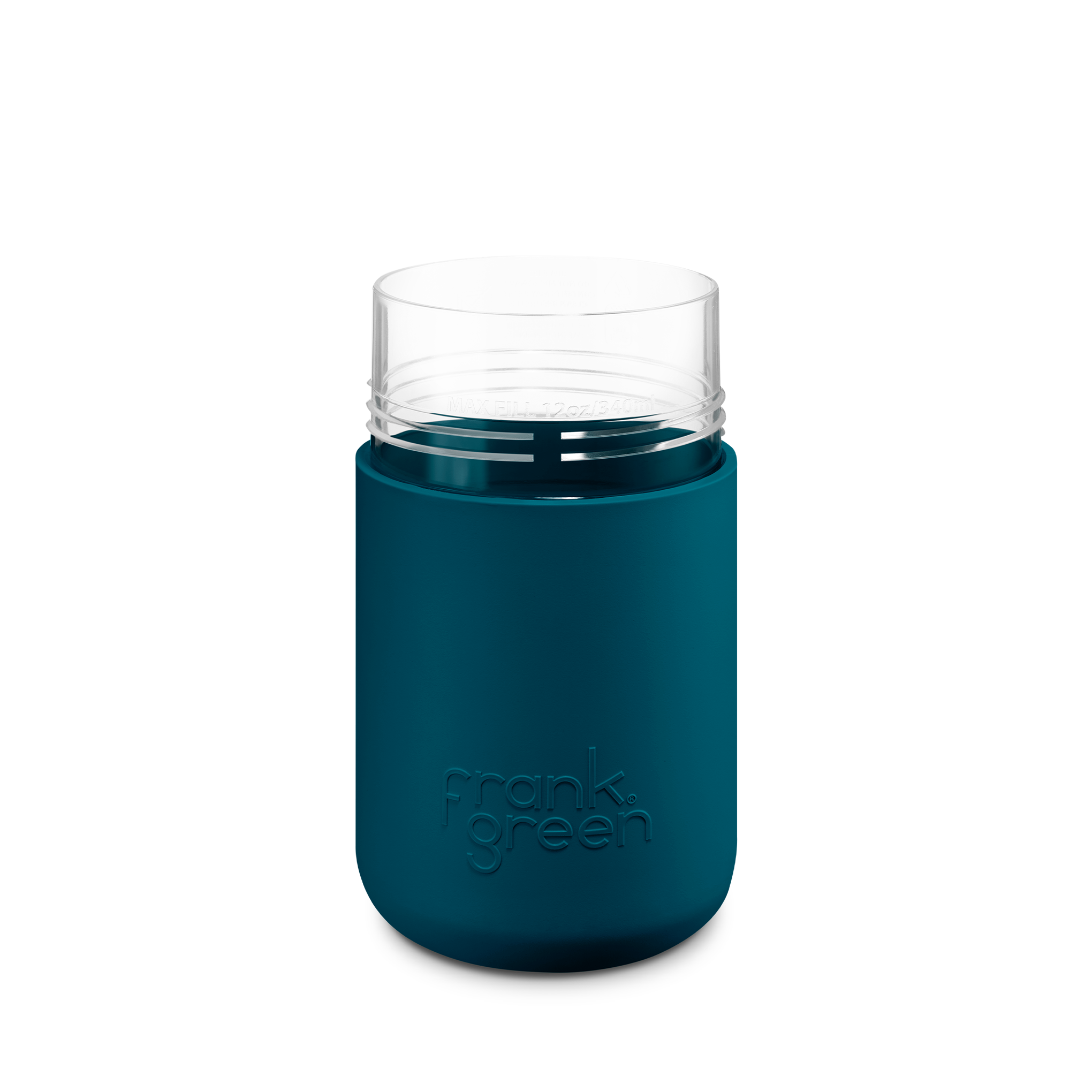 12oz (340ml) Original Reusable Cup Base - Durable & Eco-Friendly Coffee Mug for Home, Office, Travel & Outdoor Activities