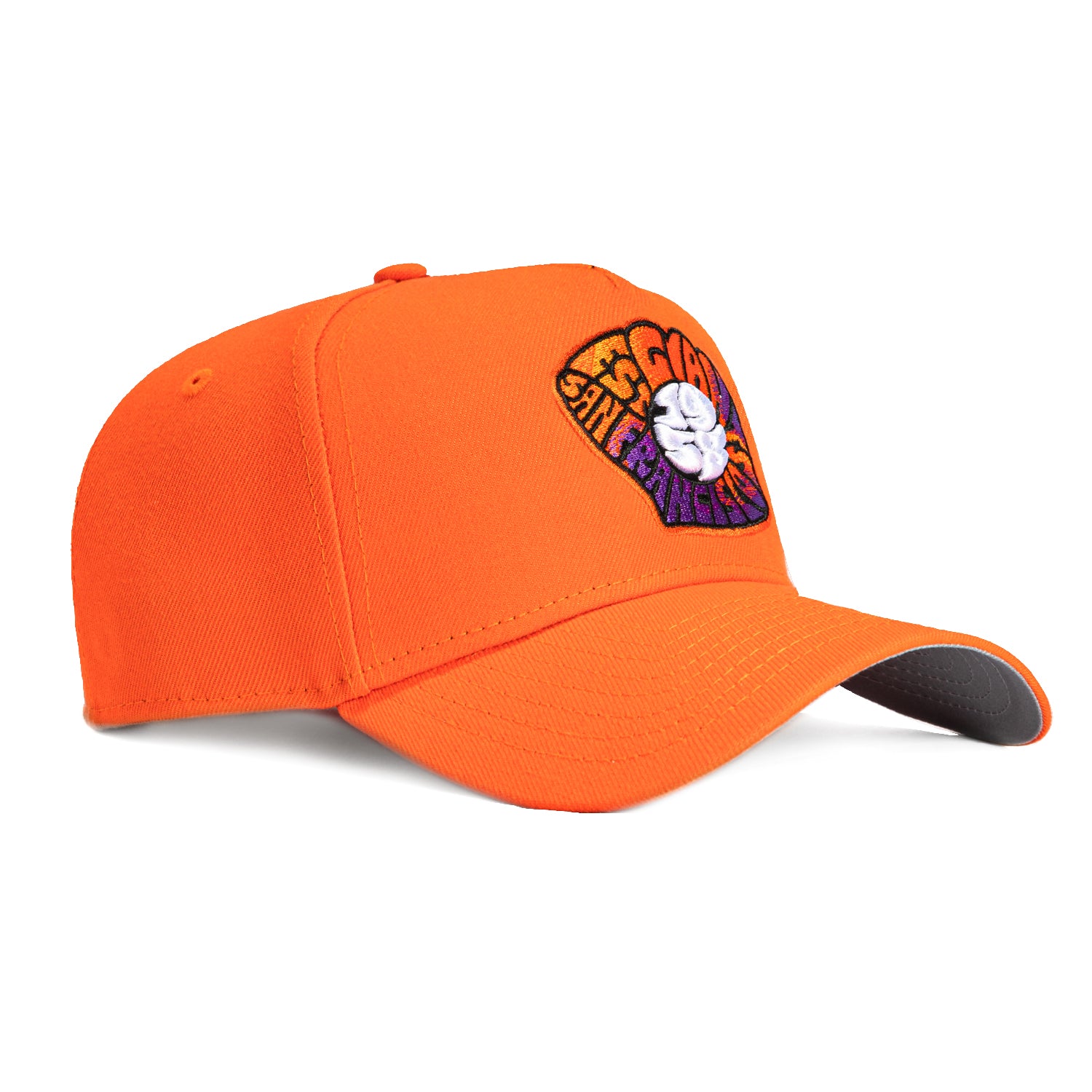 New Era 9Forty A-Frame San Francisco Giants City Connect Snapback Hat - Orange | Official MLB Baseball Cap for Men & Women | Perfect for Games, Streetwear & Fan Collections