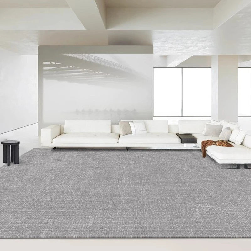 Elowen Modern Minimalist Velvet Waterproof Area Rug - Soft Non-Slip Living Room Rug for Bedroom, Nursery & Office - Easy to Clean Home Decor Carpet