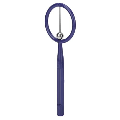 Alloy Tongue Tip Exerciser - Portable & Ergonomic Oral Muscle Training Tool for Speech Therapy & Articulation Disorders (Blue) - Improves Pronunciation & Speech Clarity for Adults & Kids