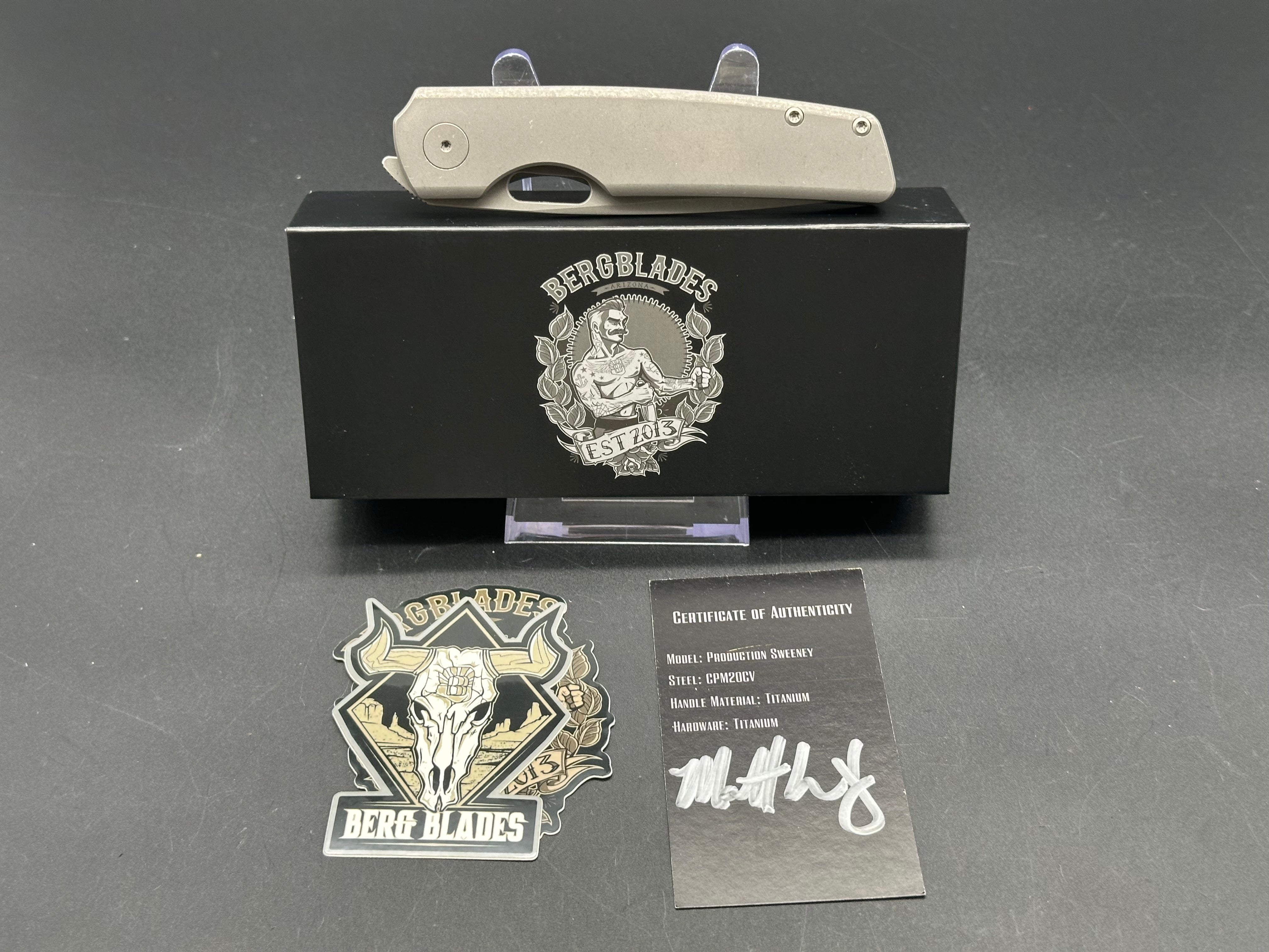 Berg Blades Sweeney Folding Knife - 3.35