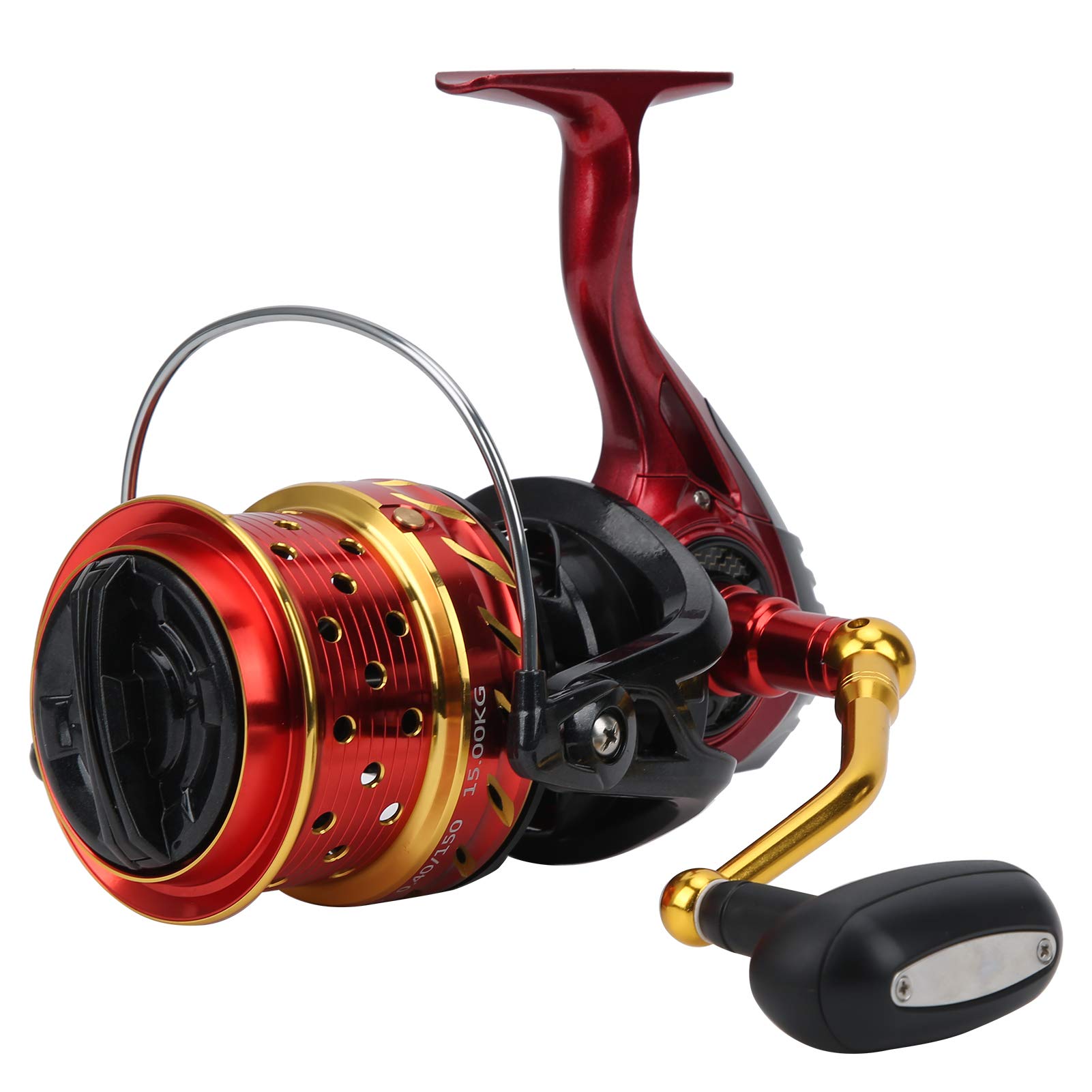 **Alomejor Spinning Fishing Reel – 4.1:1 High-Speed Gear Ratio, Interchangeable Left/Right Hand Retrieve – Perfect for Freshwater & Saltwater Angling**    *(Use Case: Ideal for bass fishing, trout fishing, surf casting, and offshore angling.)*
