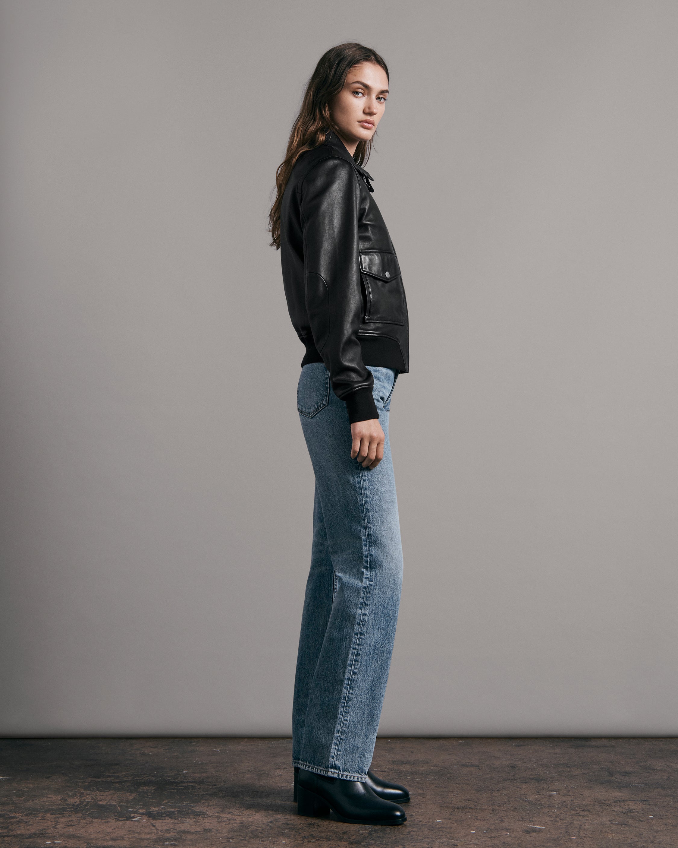 Andrea Genuine Leather Jacket for Women - Stylish & Durable Outerwear for Fall & Winter - Perfect for Casual Outings, Travel & Date Nights