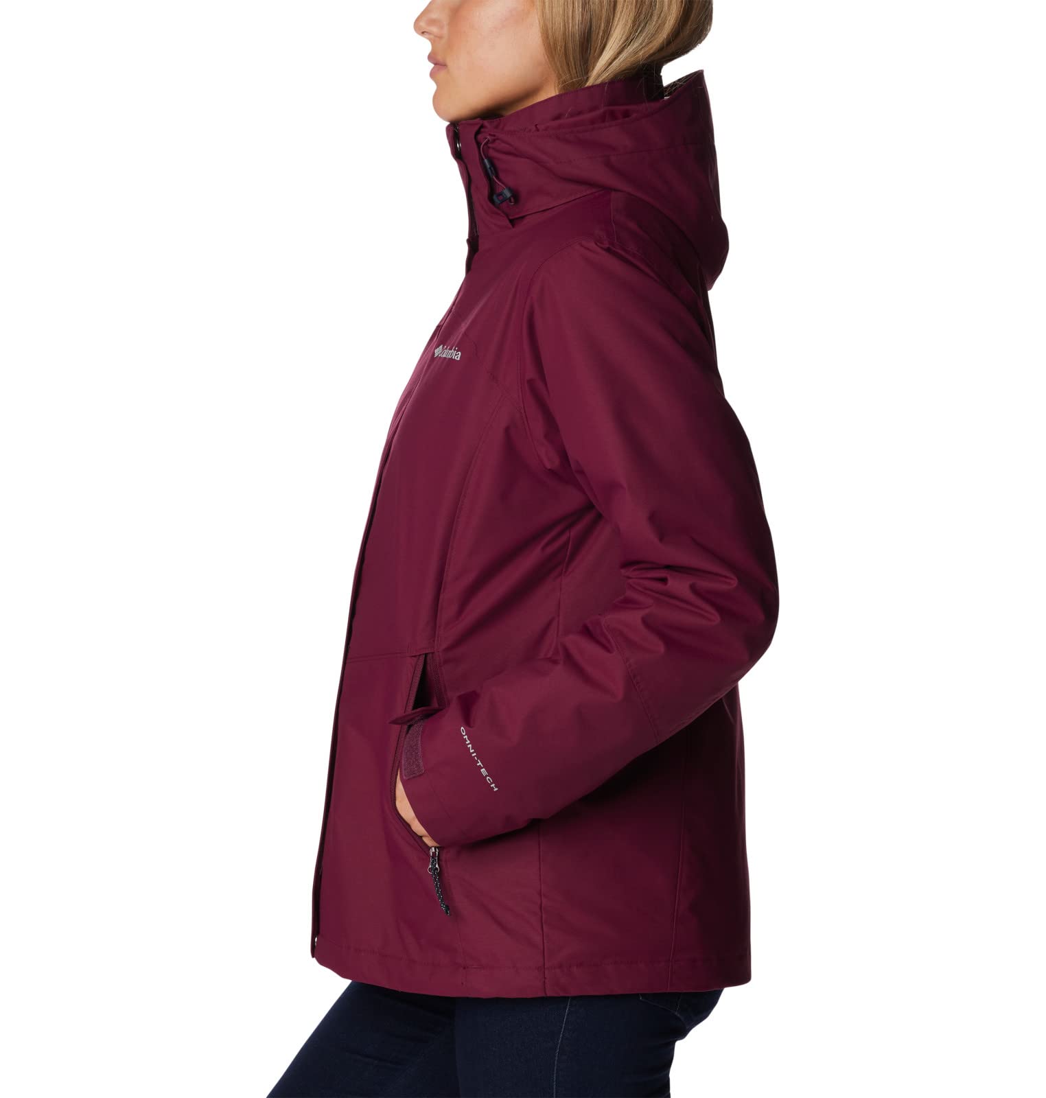 Columbia Women's Bugaboo II Fleece Interchange Jacket - Waterproof, Lightweight & Warm Winter Coat for Hiking, Camping & Outdoor Adventures
