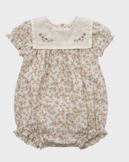 LOUISIELLA HERVIA Baby Romper for Boys & Girls (3-18 Months) - Soft Cotton Jumpsuit for Playtime, Outings & Photo Shoots