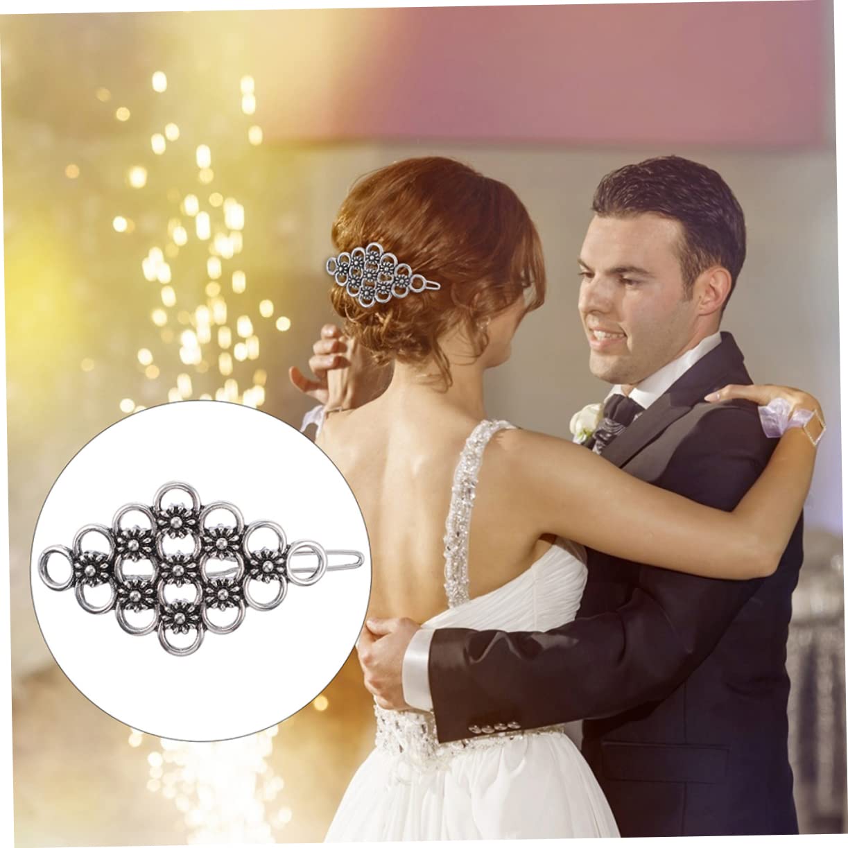 FOMIYES Floral Hair Clips for Women - Elegant Unique Design Hair Accessories with Decorative Flowers | Perfect for Weddings, Parties & Everyday Styling
