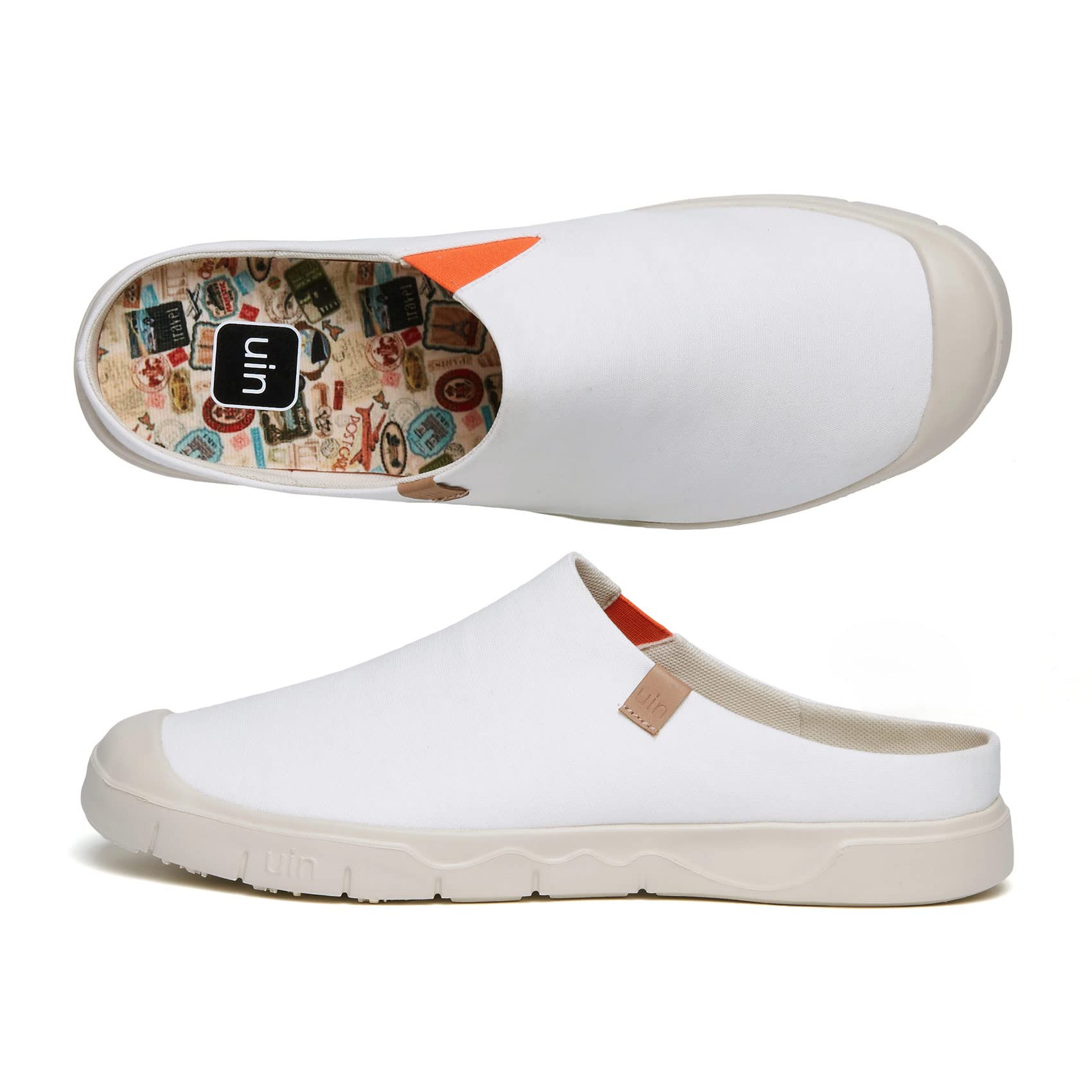 UIN Men's Loafers - Lightweight Comfortable Slip-On Moccasins with Artistic Painting | Perfect for Walking, Travel & Home Use | Breathable Casual Shoes for Everyday Wear