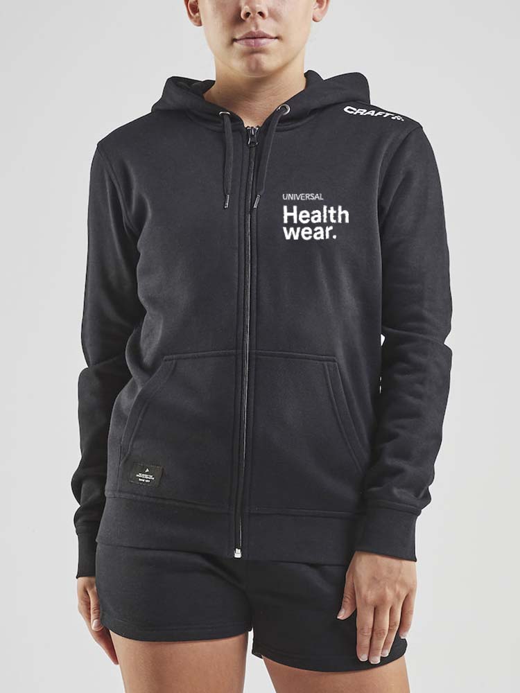 Women's Full Zip Hoodie - Soft Fleece Pullover Jacket for Casual Wear, Gym & Outdoor Activities | Universal Fit Comfortable Healthwear
