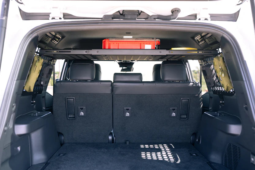 Rago Fabrication Rear MOLLE Storage Panel & Shelf for 2024+ Toyota Land Cruiser 250 & Lexus GX 550 - Heavy Duty Off-Road Gear Organization for Camping & Overlanding Adventures