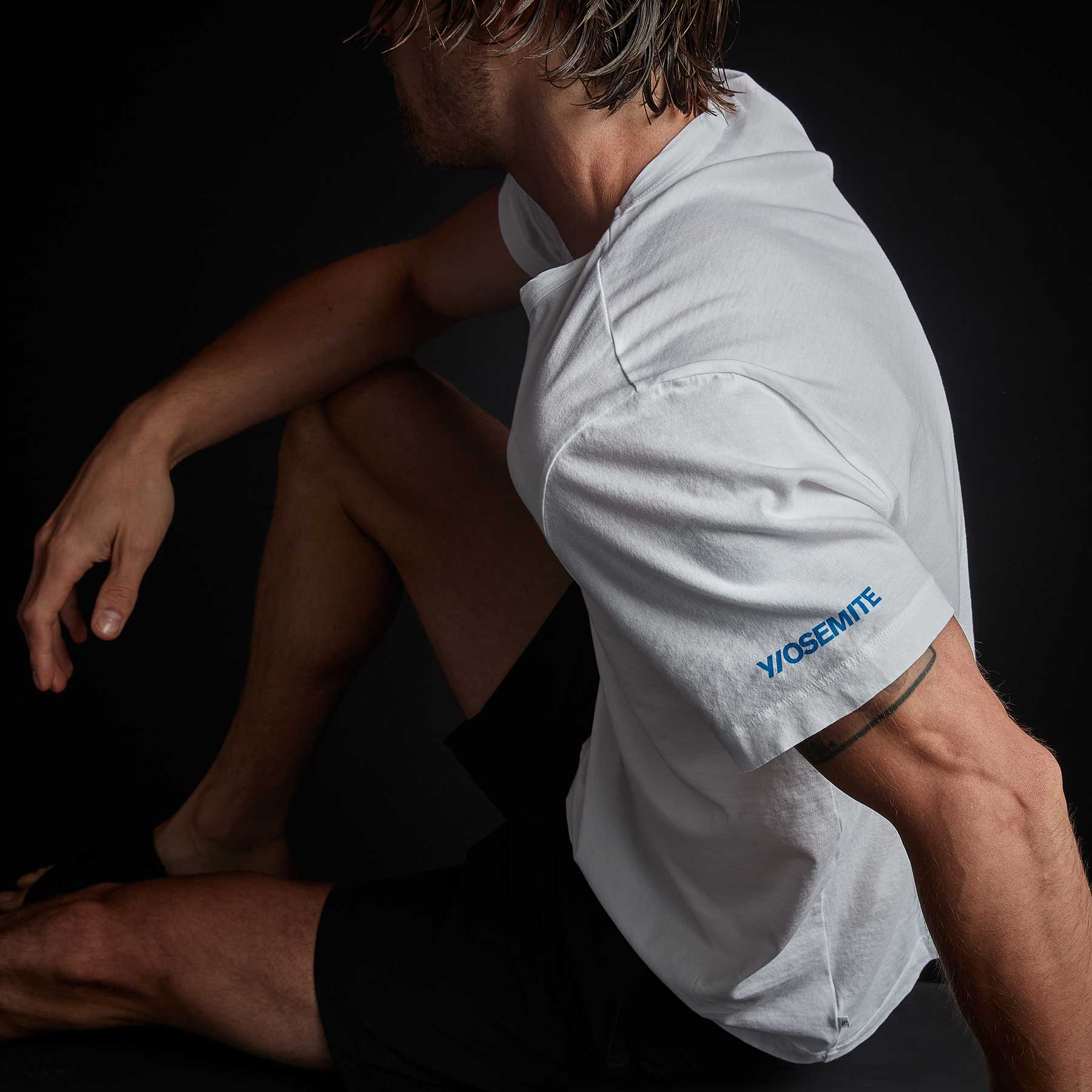 YOSEMITE Men's Short Sleeve Crew Neck T-Shirt - Soft Cotton Casual Tee for Everyday Wear | Perfect for Gym, Workout, and Street Style Outfits