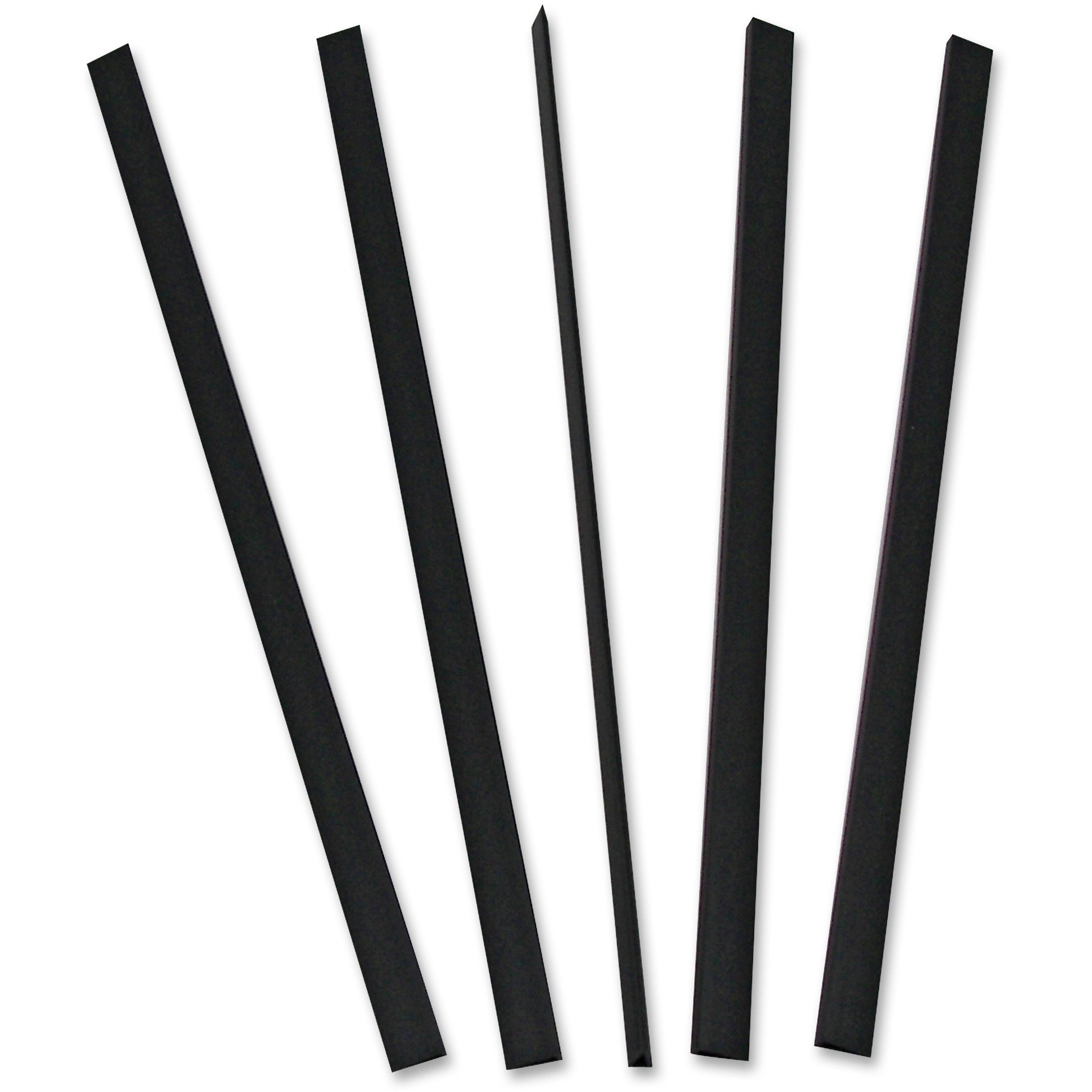 Slide-on Binding Bars (Box of 100) - Heavy Duty Document Fasteners for Reports, Presentations & Office Organization | Secure Paper Clips for Filing, Bookbinding & School Projects