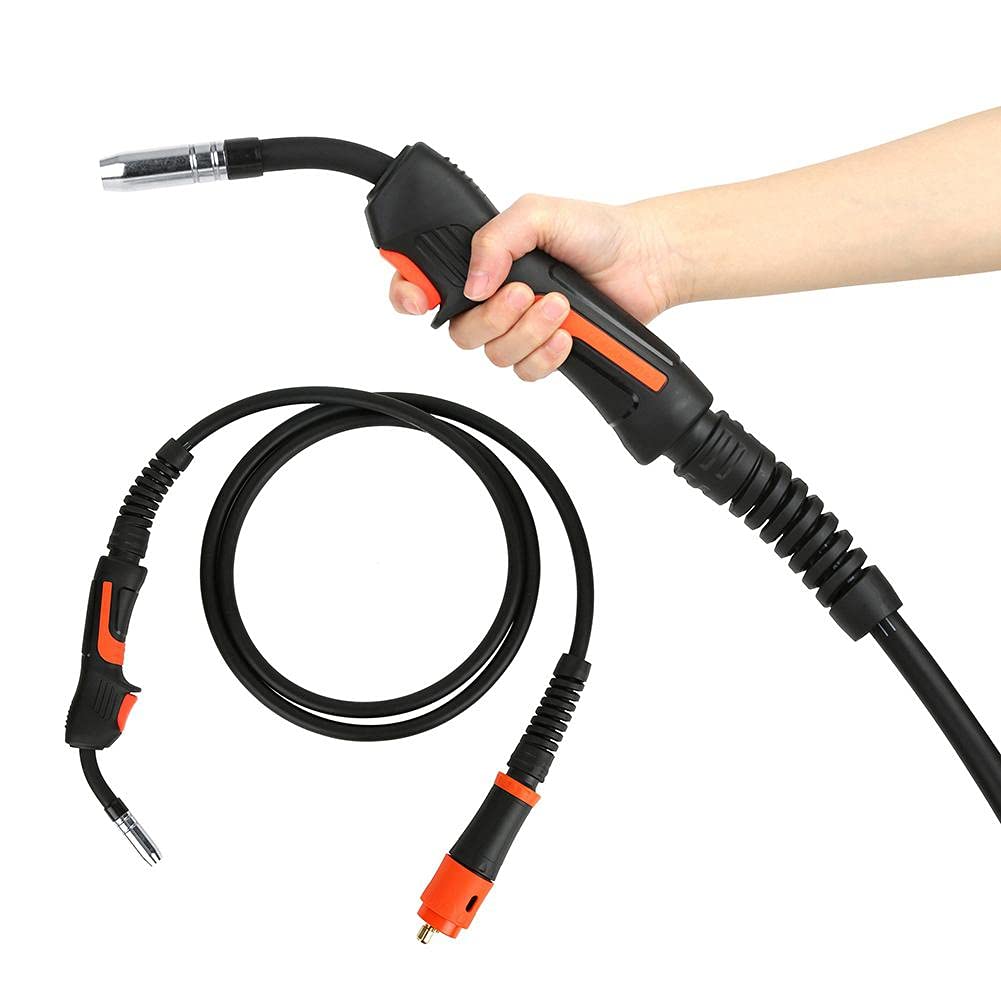 EVTSCAN MIG15 Welding Gun Torch with Copper Brass Nozzle - 15AK Welding Equipment with 3 Meters Cable - Ideal for Metal Fabrication, Automotive Repair & DIY Welding Projects