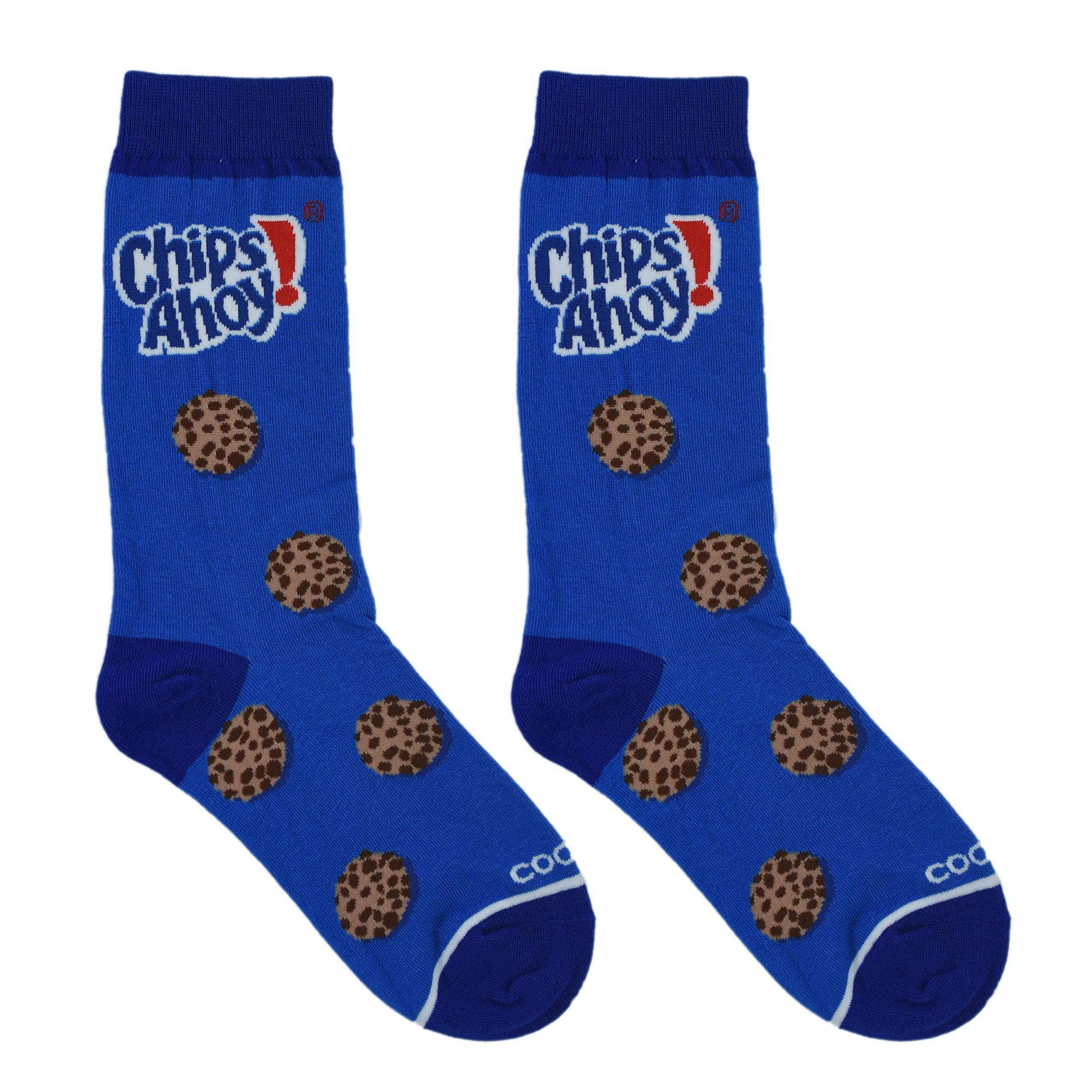 Funny Novelty Crew Socks for Women - Cute Food & Snacks Pattern Dress Socks - Perfect for Gifts, Office Wear, and Casual Outfits
