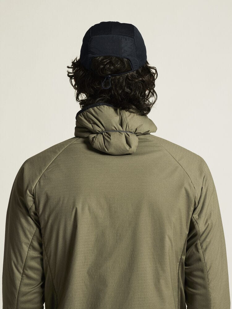 Men's PRO Trail SubZ Padded Hood - Insulated Winter Running Jacket for Cold Weather Hiking & Outdoor Activities