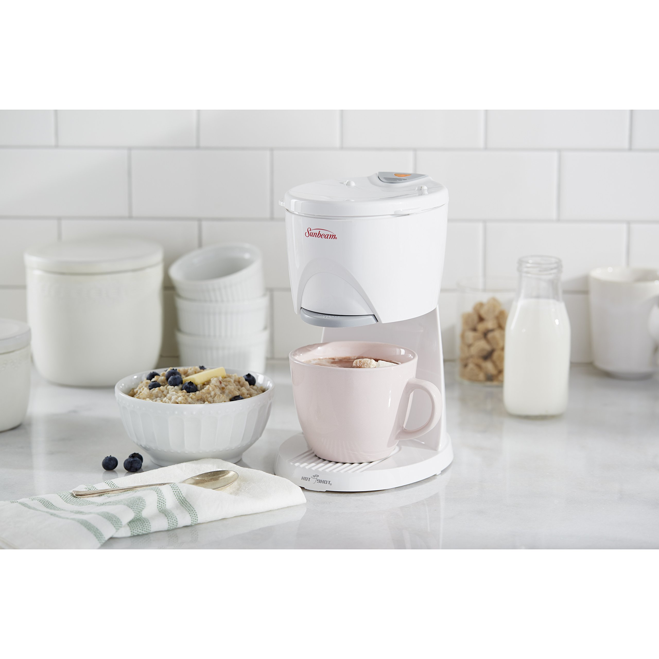 Sunbeam 6170 Hot Water Dispenser - Fast Boiling, 1.7L Capacity, White - Perfect for Tea, Coffee, Instant Meals & Office/Home Use