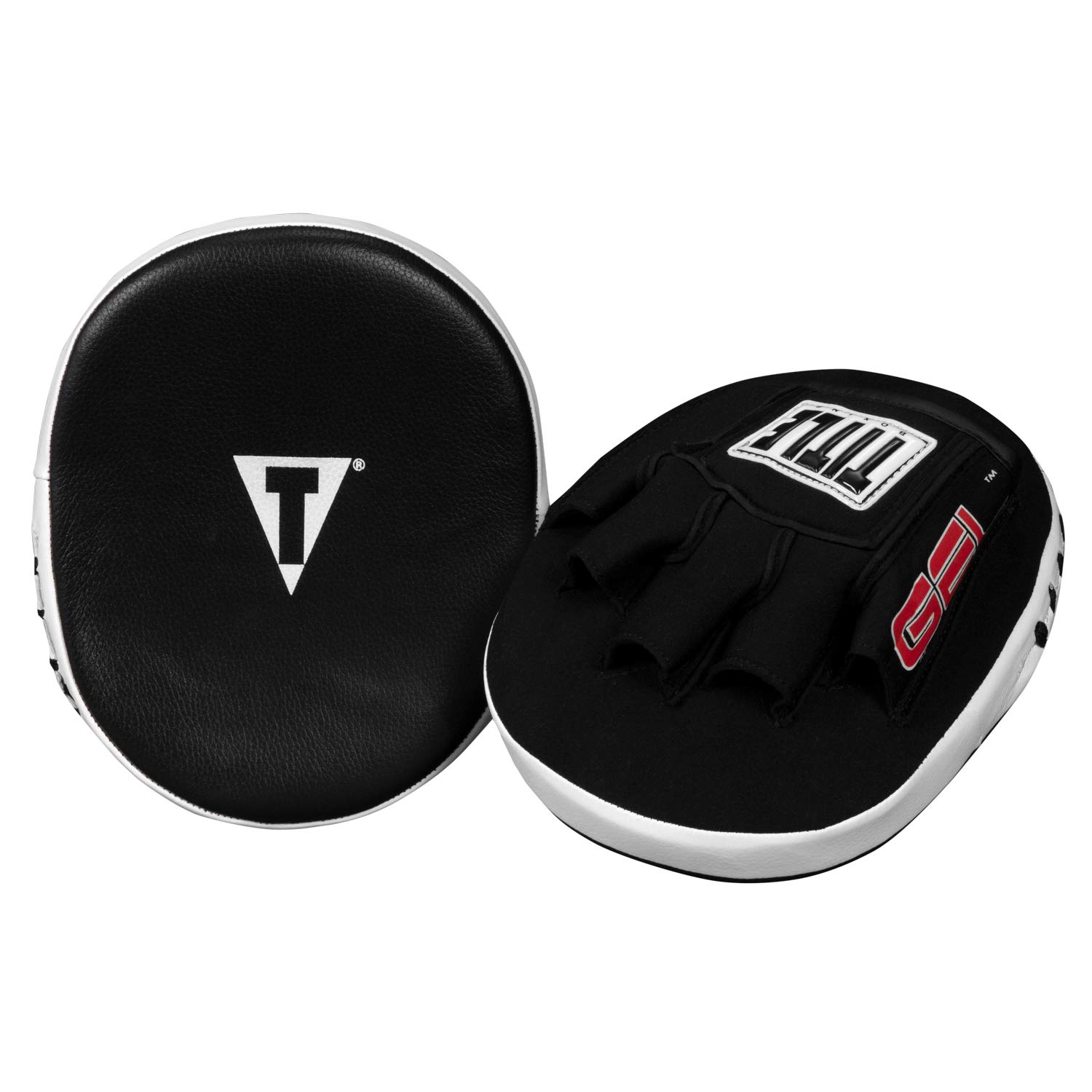 **TITLE Boxing Gel Tech Punch Mitts 2.0 - Premium Black MMA & Kickboxing Training Pads for Muay Thai, Boxing & Focus Drills - Perfect for Sparring, Fitness & Combat Sports**