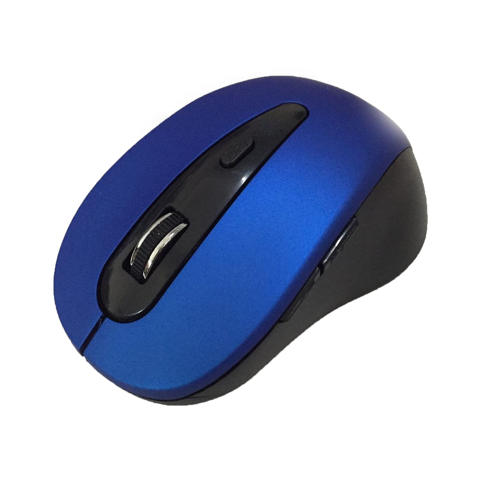 Wireless Bluetooth Mouse for PC, Laptop, Notebook - Ergonomic Portable Computer Mouse for Office, School, Travel - Blue | Perfect for Work, Study & Remote Working