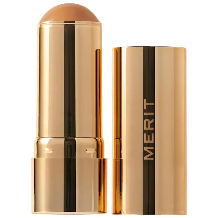 MERIT Bronze Balm Sheer Sculpting Stick - Buildable Cream Bronzer for Natural Sun-Kissed Glow | Perfect for Contouring & Everyday Makeup | Vegan & Cruelty-Free