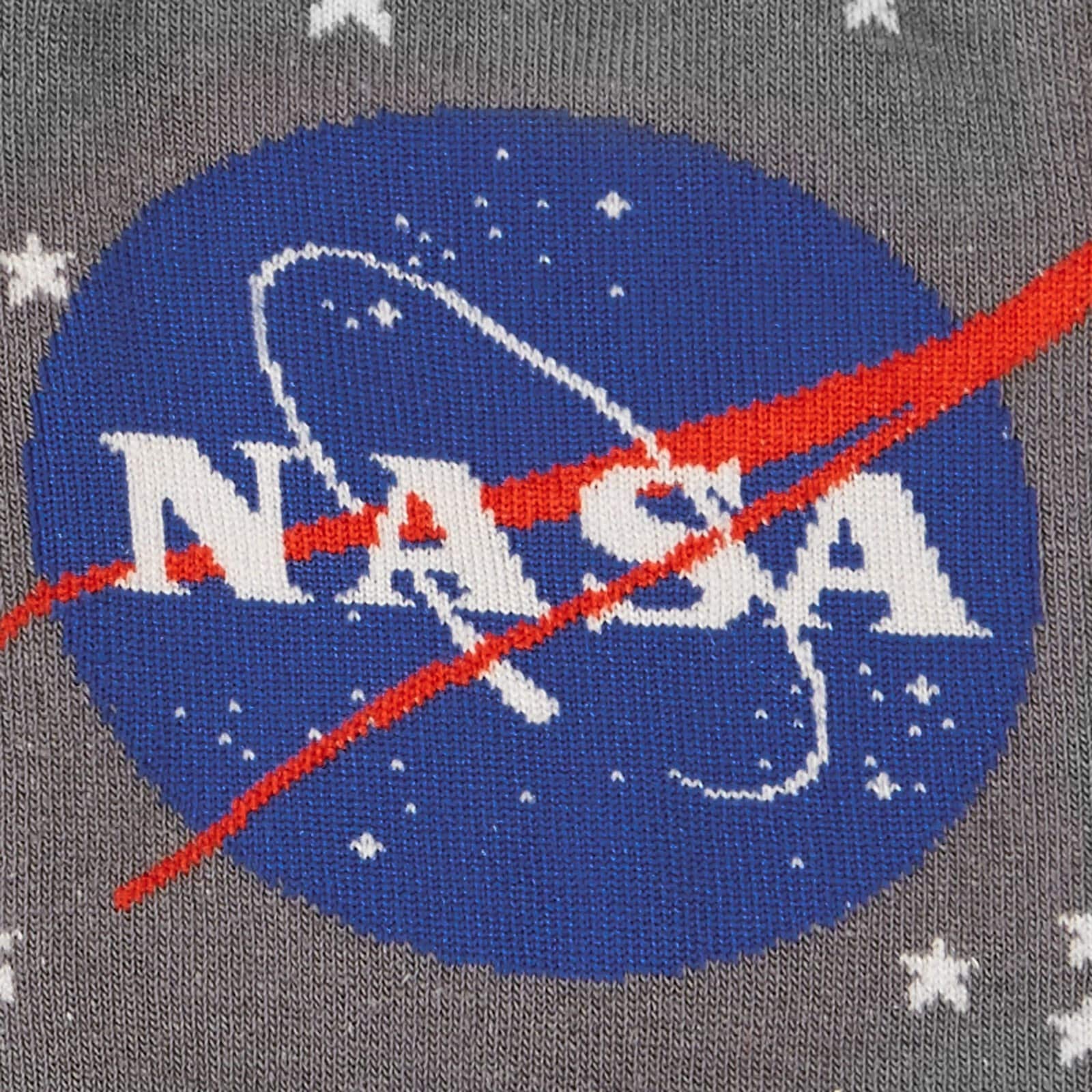 NASA Crew Socks for Men - Comfortable & Durable Astronaut-Themed Socks - Perfect for Space Enthusiasts, Gifts & Everyday Wear