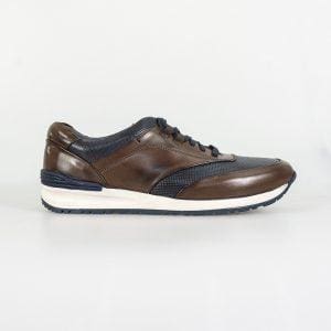 Cavani Portland Navy/Brown Sneakers - Stylish & Comfortable Men's Casual Shoes for Walking, Running & Everyday Wear