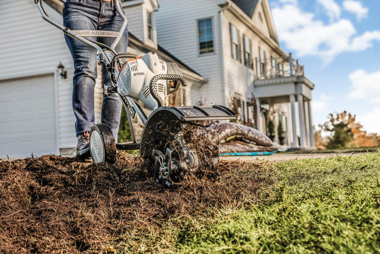 STIHL MM 56 YARD BOSS Gas-Powered Multi-Tool System - Professional Landscaping Equipment for Lawn Care, Yard Maintenance & Property Management