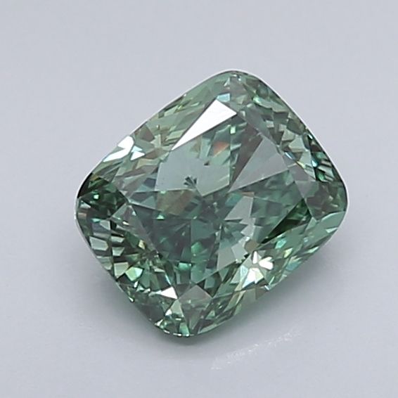 1.07 Carat Cushion Cut Fancy Green Diamond - Stunning Engagement Ring Center Stone for Women | Perfect for Proposals, Anniversaries & Special Occasions