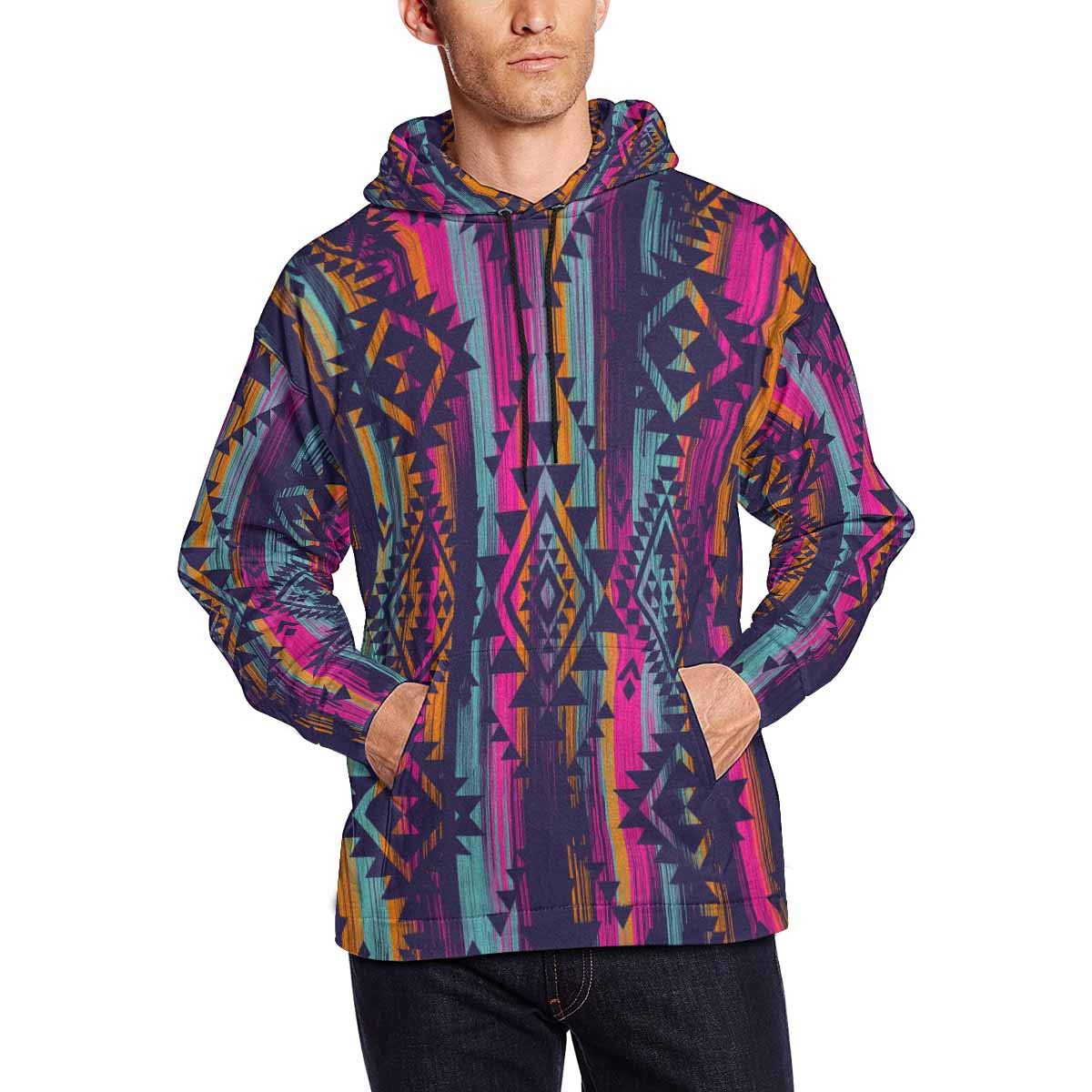 InterestPrint Men's Hoodie - Soft Comfortable Pullover Sweatshirt for Casual Wear, Gym & Outdoor Activities
