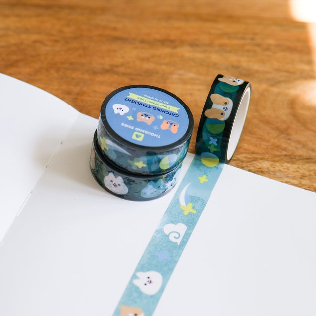 Premium PET Tape for Crafts, Scrapbooking & DIY Projects - Strong Adhesive, Clear & Durable - Perfect for Gift Wrapping, Photo Albums & Home Decor
