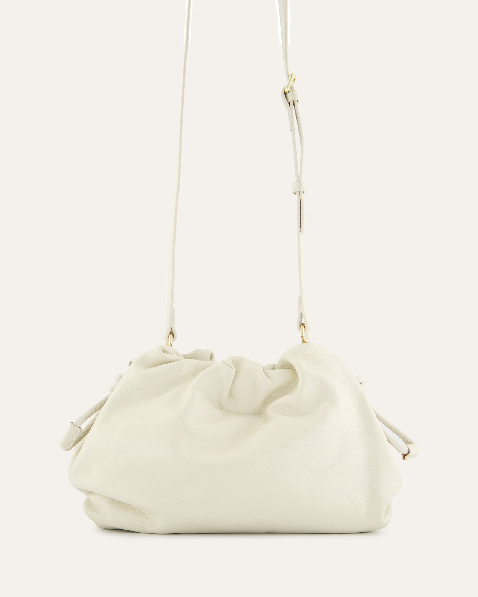 PIPPA Crossbody Bag for Women - Genuine Leather Handbag in Off White | Stylish & Lightweight Purse for Everyday Use, Travel, and Shopping