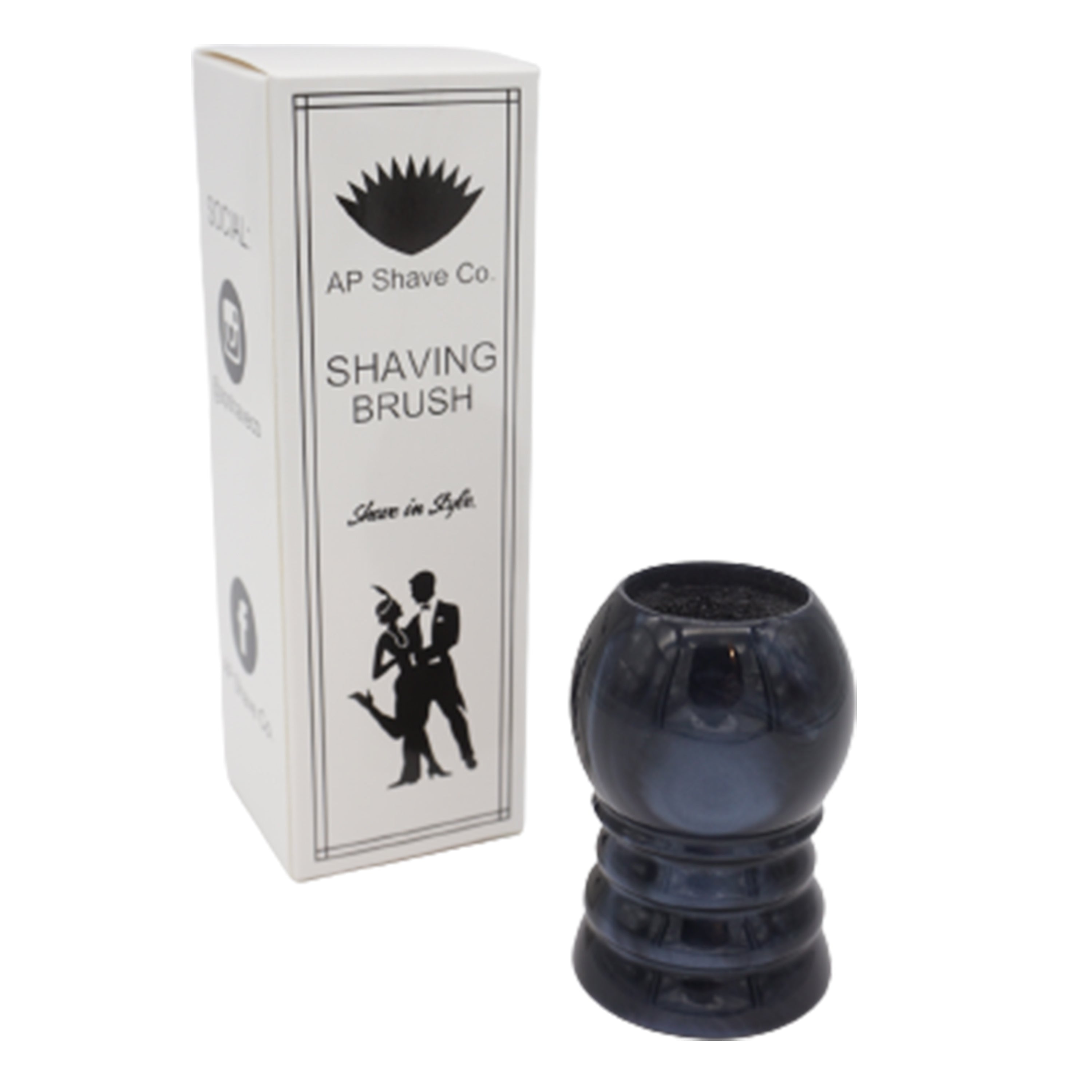 Premium Handcrafted Night Sky Shaving Brush Handle - Fits 24mm & 26mm Knots - Perfect for Wet Shaving & Grooming Gifts for Men