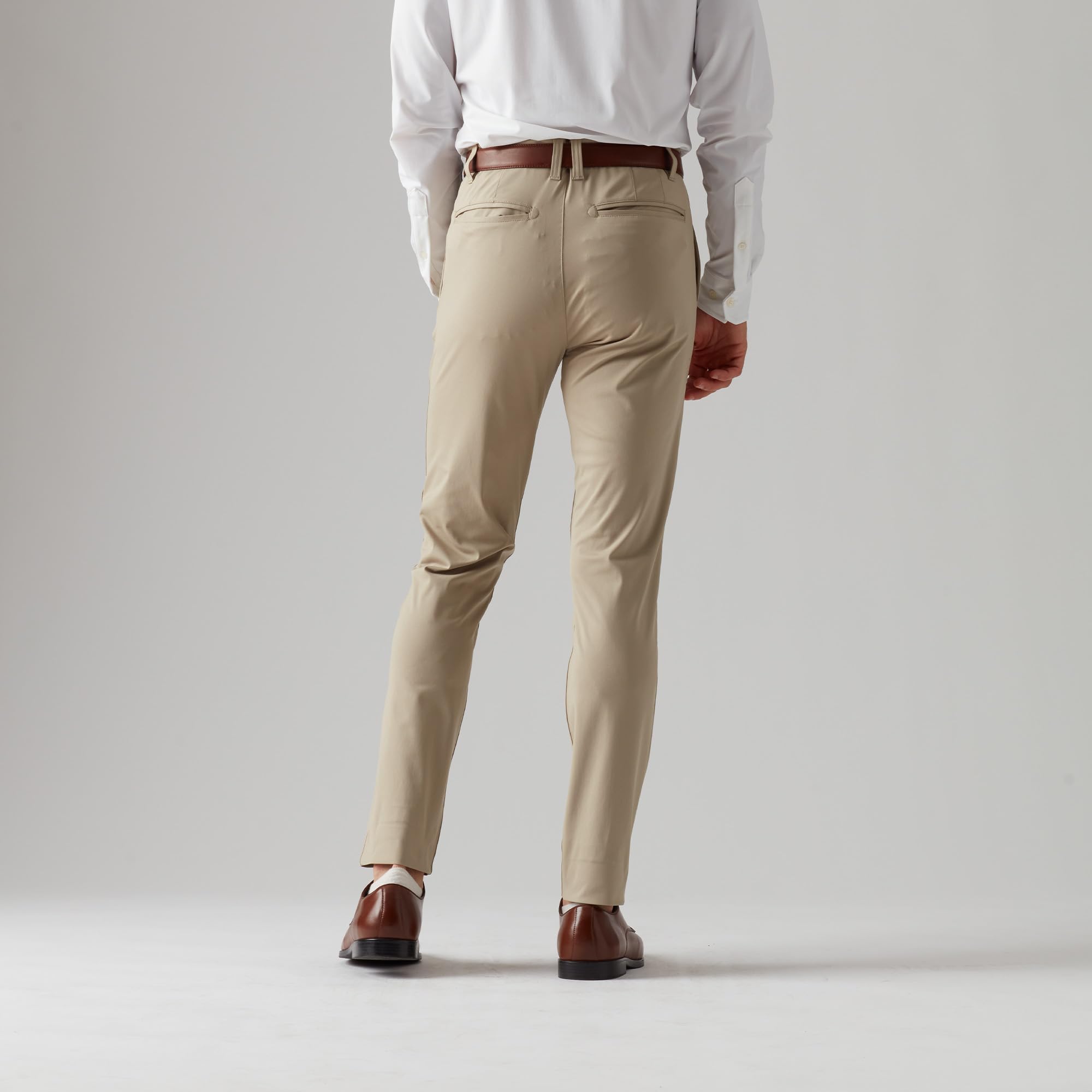 Rhone Commuter Skinny Men's Pants - Ultra Slim-Fit Stretch Dress Pants for Work | Wrinkle Resistant & Comfortable | Perfect for Office, Business Travel & Casual Wear