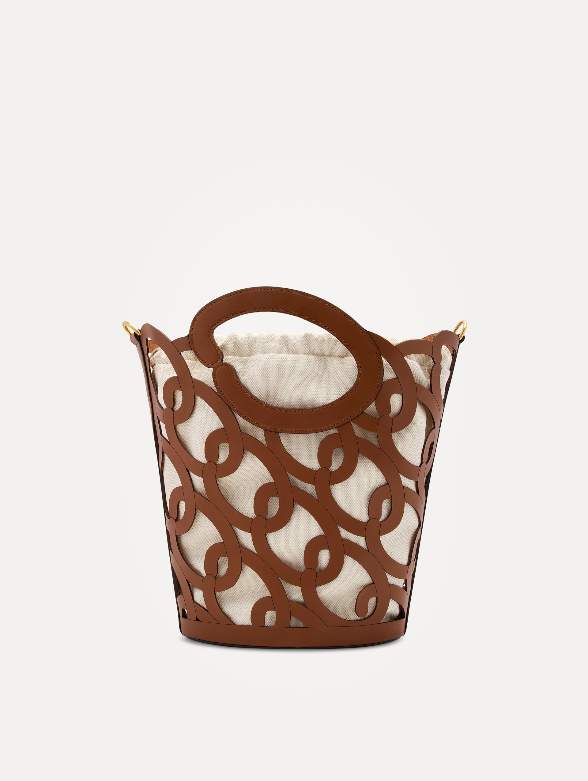 Oscar Chain Link Leather Tote Bag for Women - Stylish Designer Handbag for Work, Travel & Everyday Use