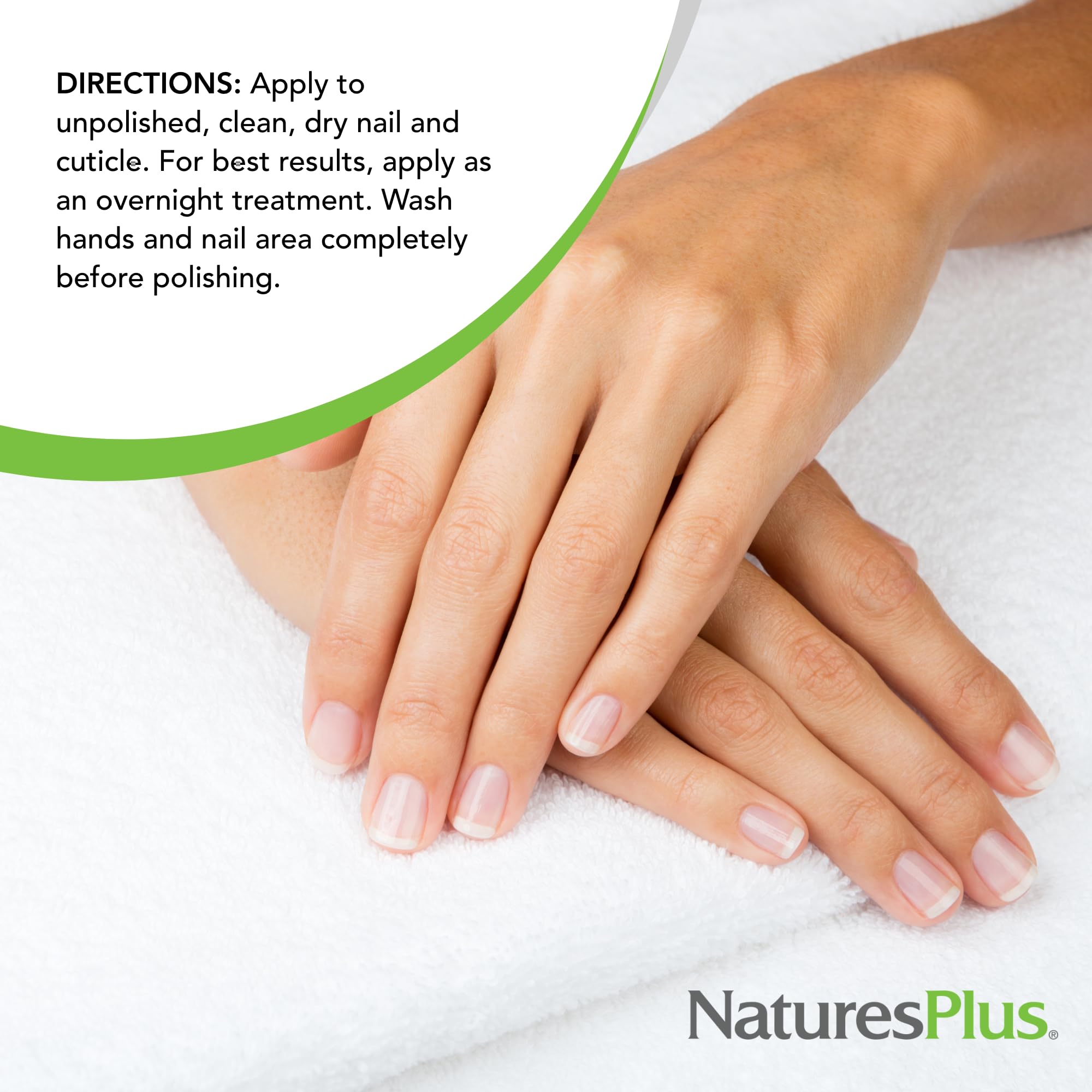 NaturesPlus Ultra Nails Nutrient-Activated Strengthener - 0.25 fl oz | Natural Nail & Cuticle Strengthener with Aloe, Calendula, Vitamins & Protein | Formaldehyde-Free, Vegan Formula | Perfect for Brittle Nails & Healthy Nail Care Routine