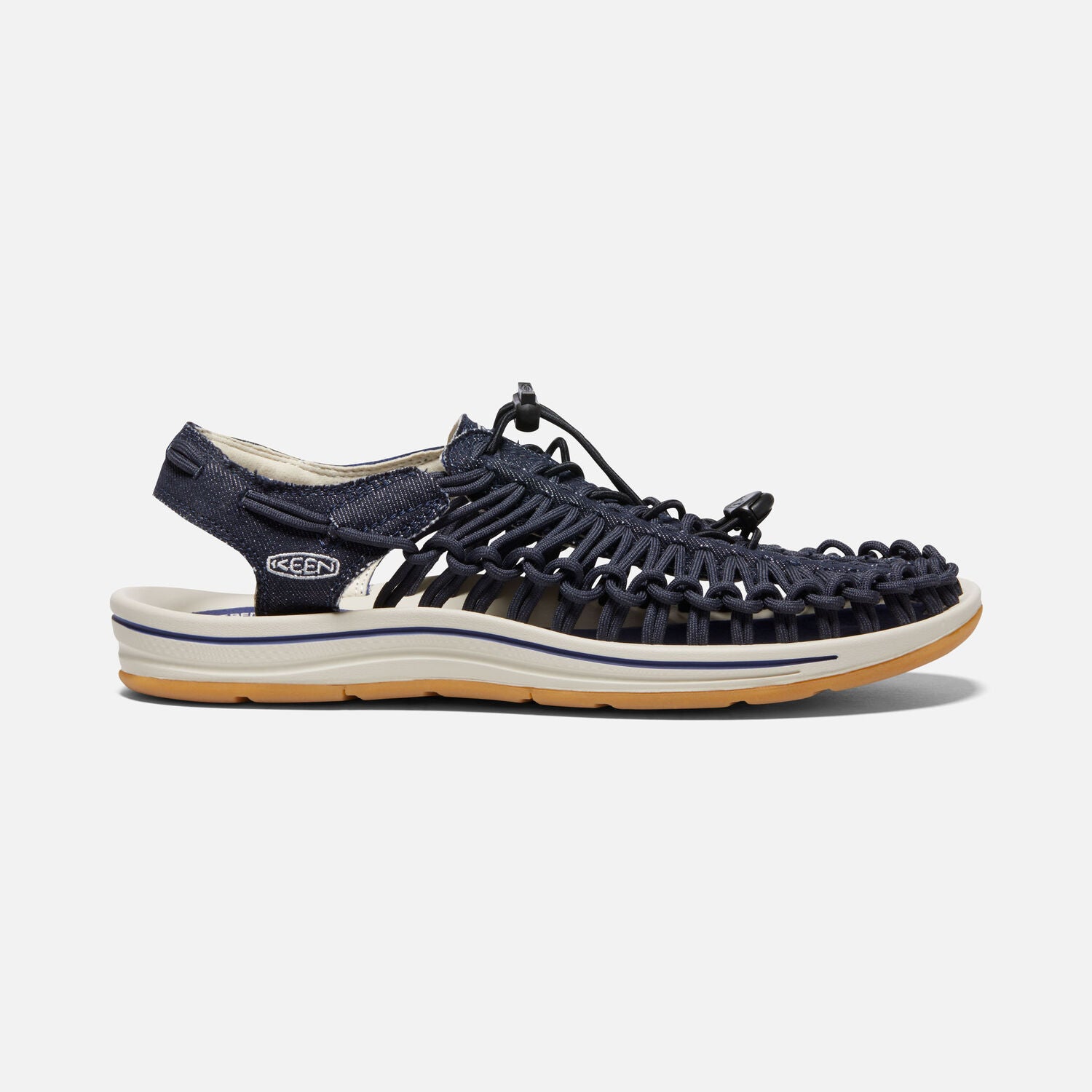 Men's UNEEK Canvas Shoes - Navy/Birch Color | Comfortable & Stylish Sneakers for Casual Wear, Walking & Outdoor Activities