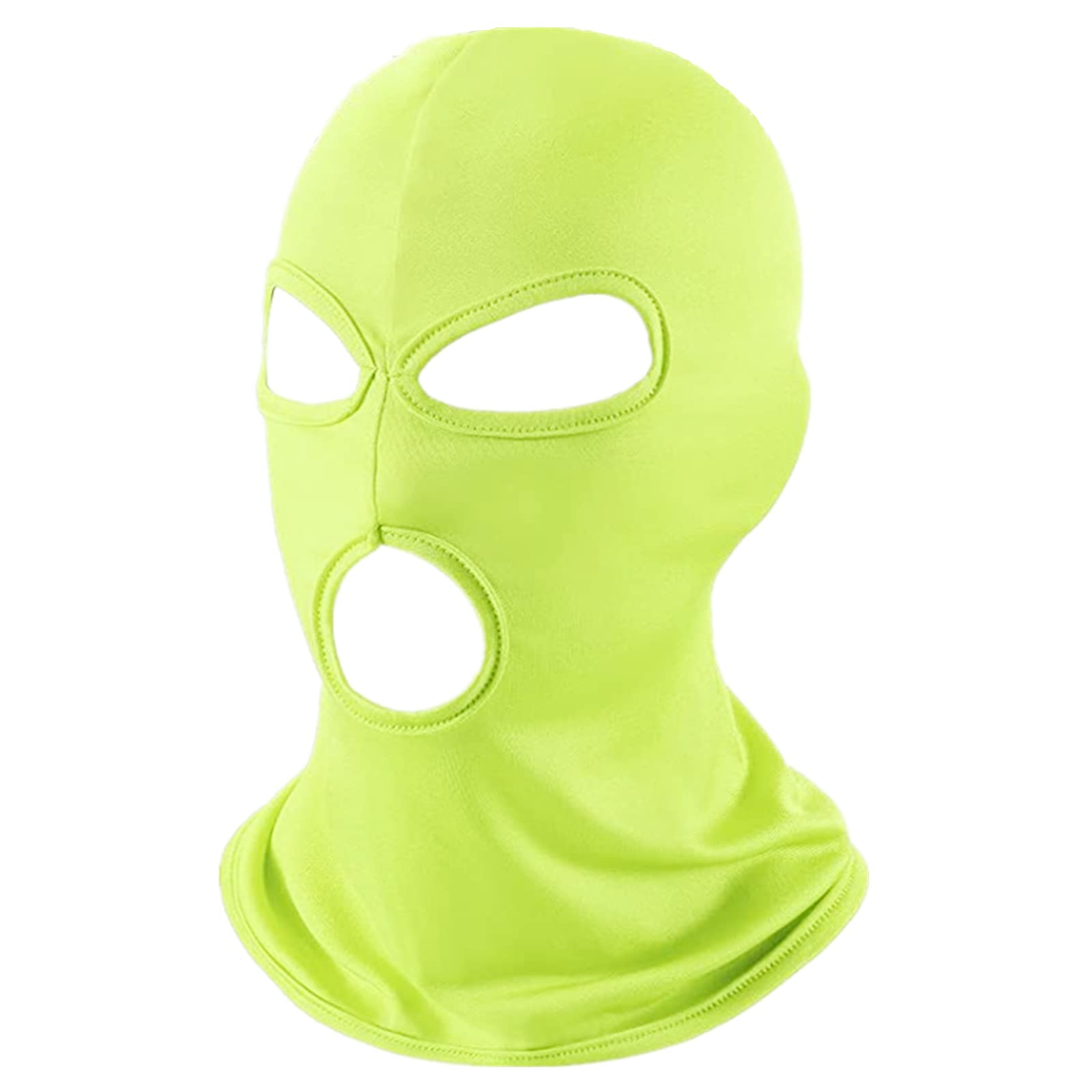 3 Hole Full Face Balaclava Mask for Men & Women - Breathable Thin Motorcycle, Bike, Hunting, Cycling, Ski Mask - Perfect for Outdoor Sports & Winter Activities